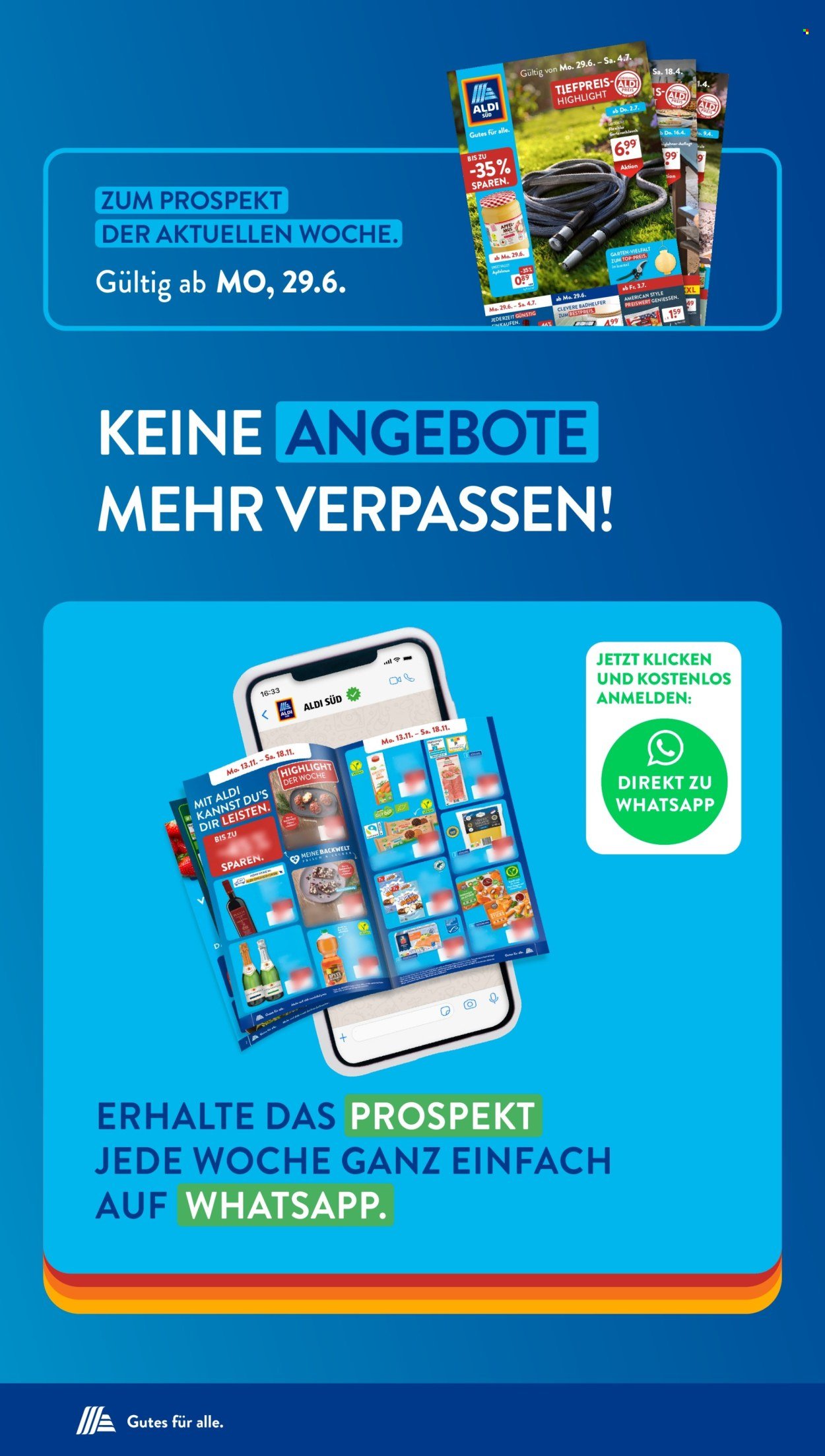 ALDI SÜD Prospekt - Ab Montag 13.07.2026
