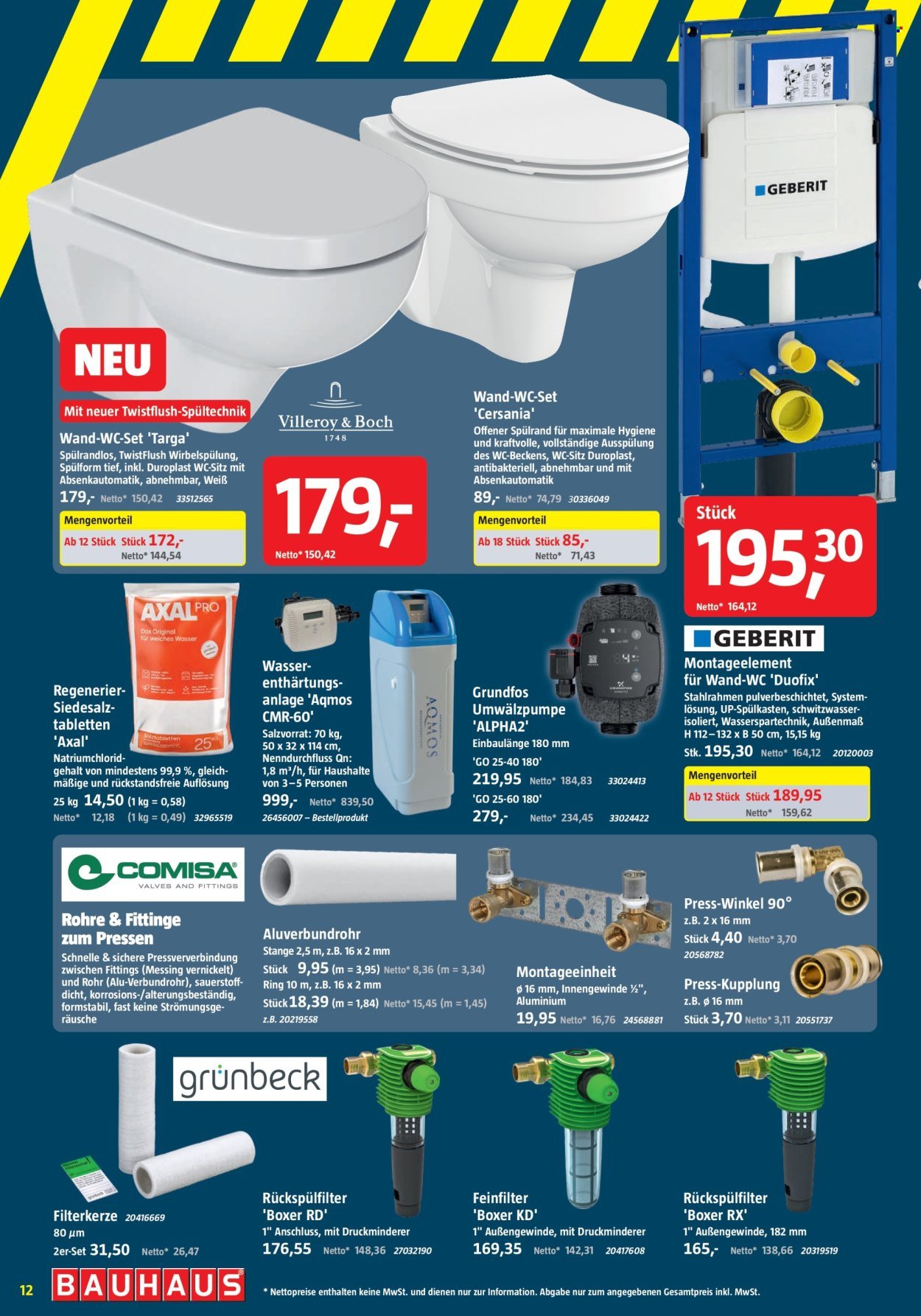 BAUHAUS Prospekt - Profi-Angebote im September