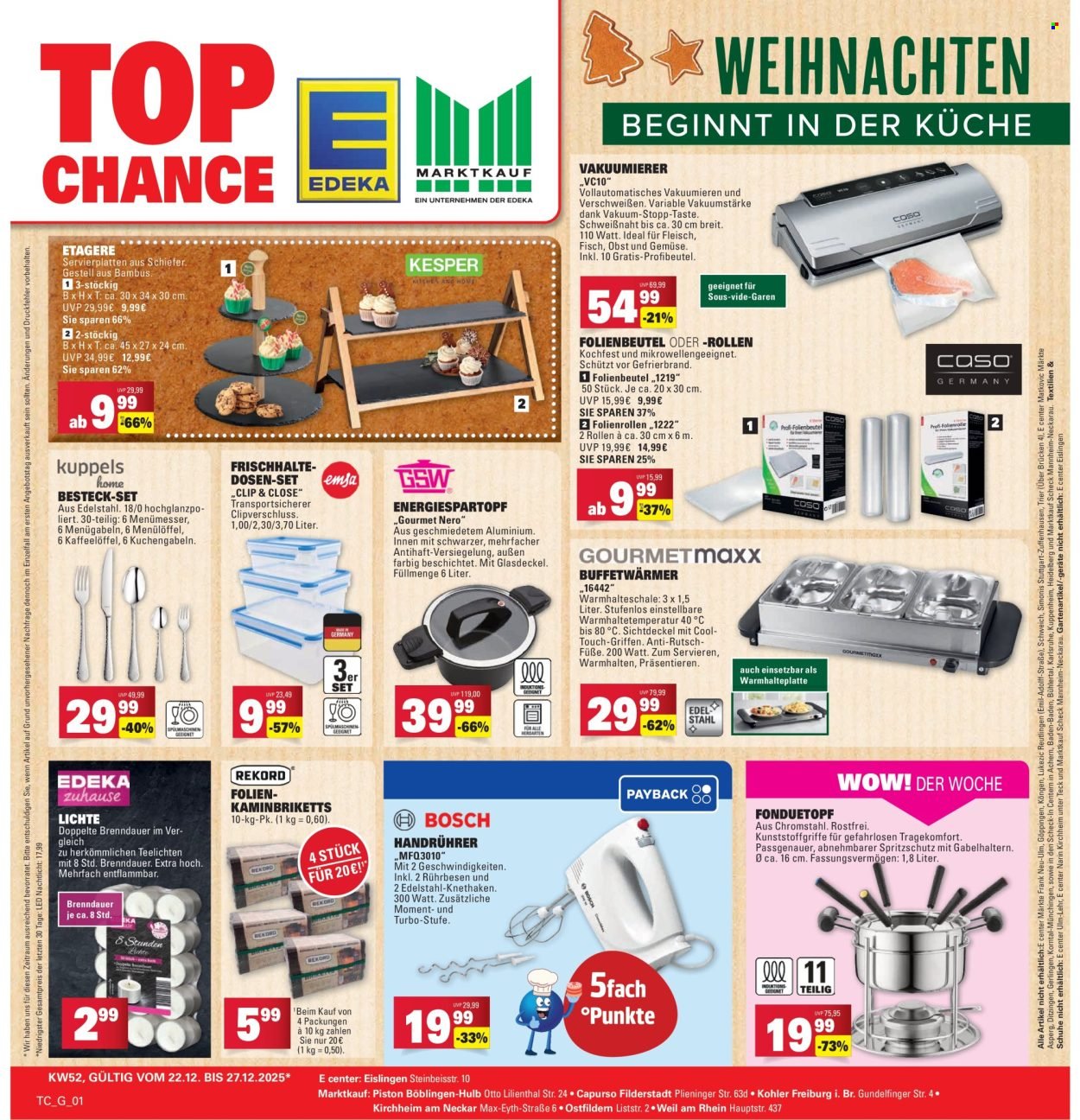 MARKTKAUF Prospekt - Ab Montag 22.12.2025 (2025-12-22 - 2025-12-27)