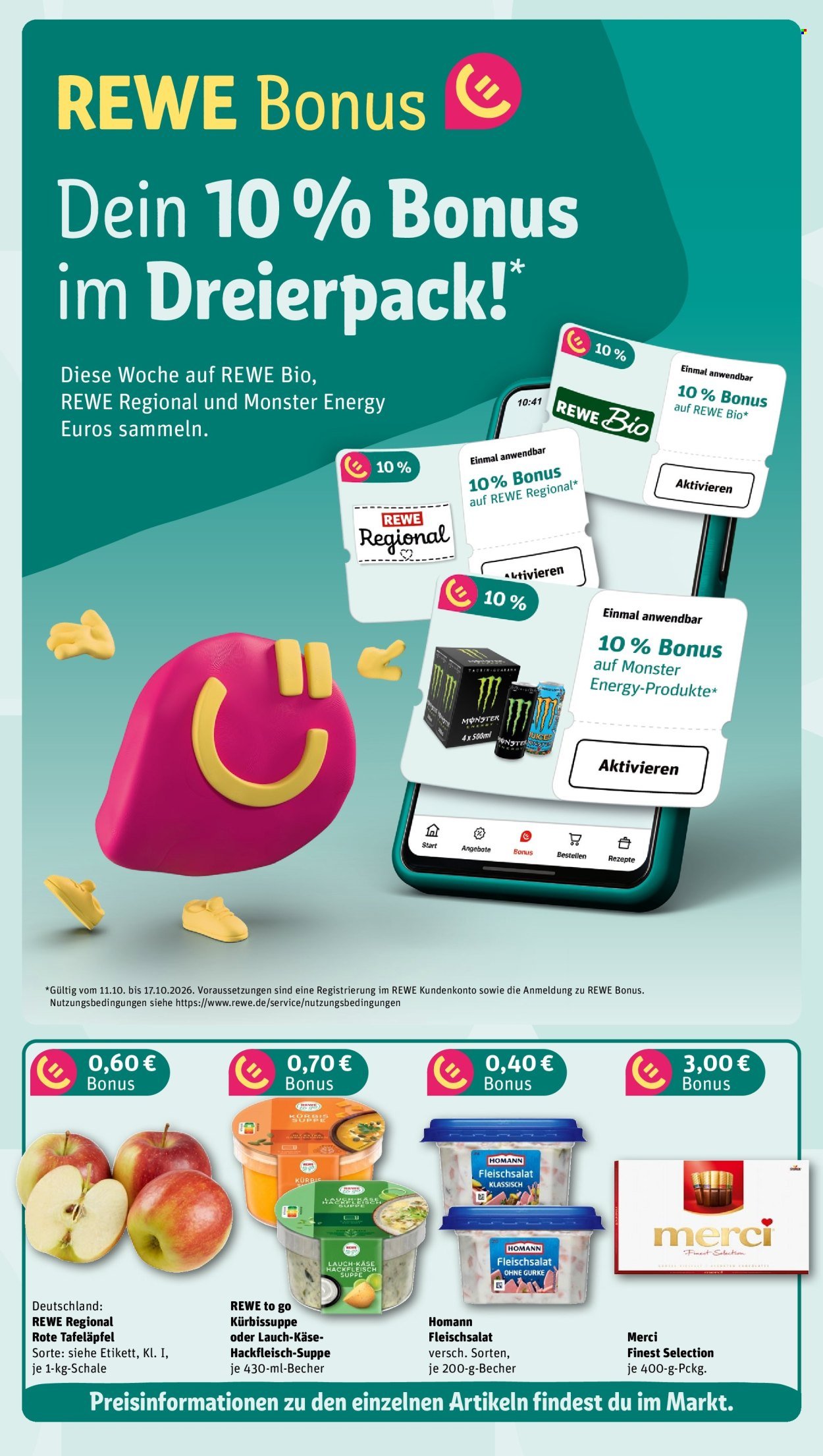 REWE Prospekt - Ab Montag 12.10.2026