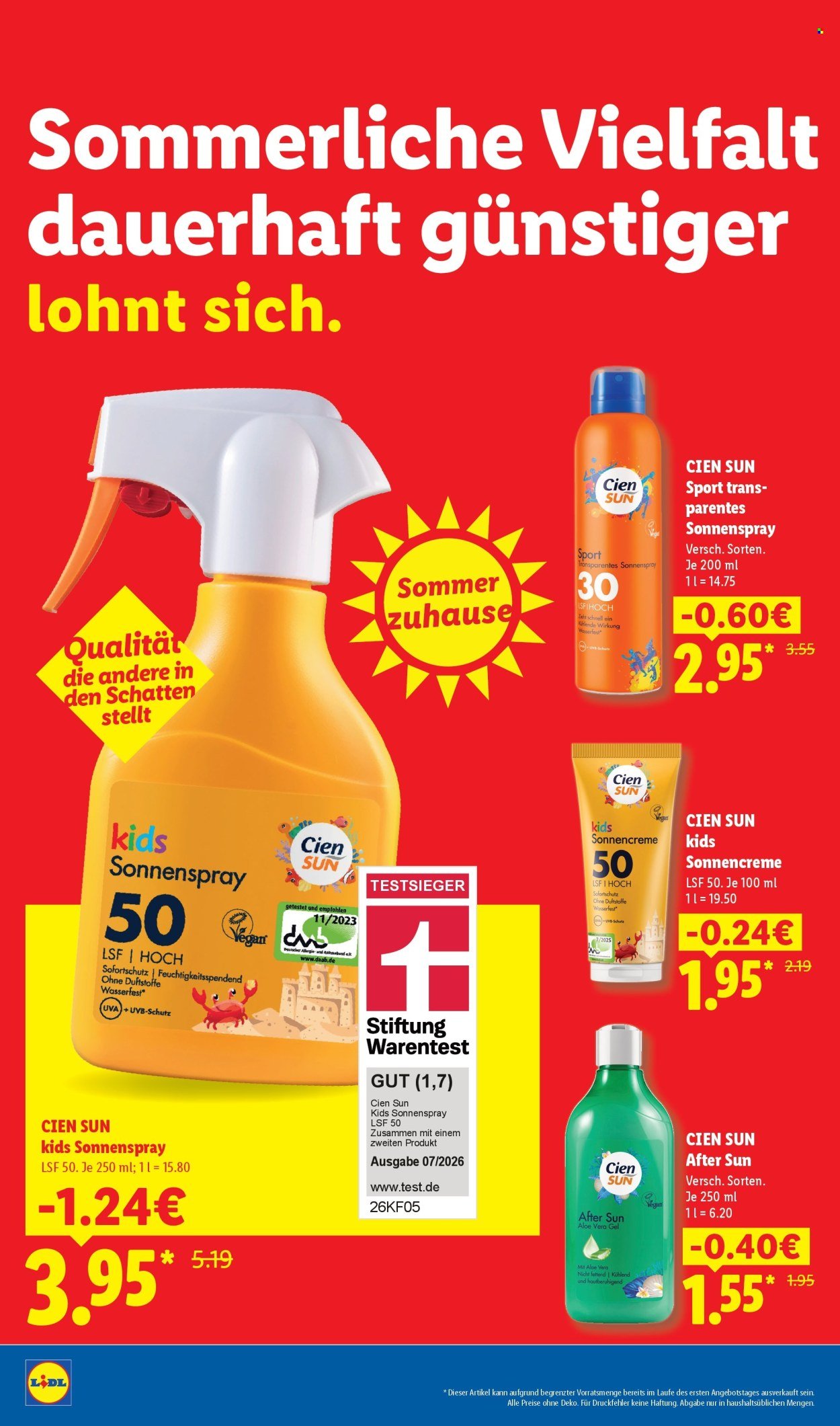 LIDL Angebote - dauerhaft günstiger! - Der Preisführer macht Deutschland