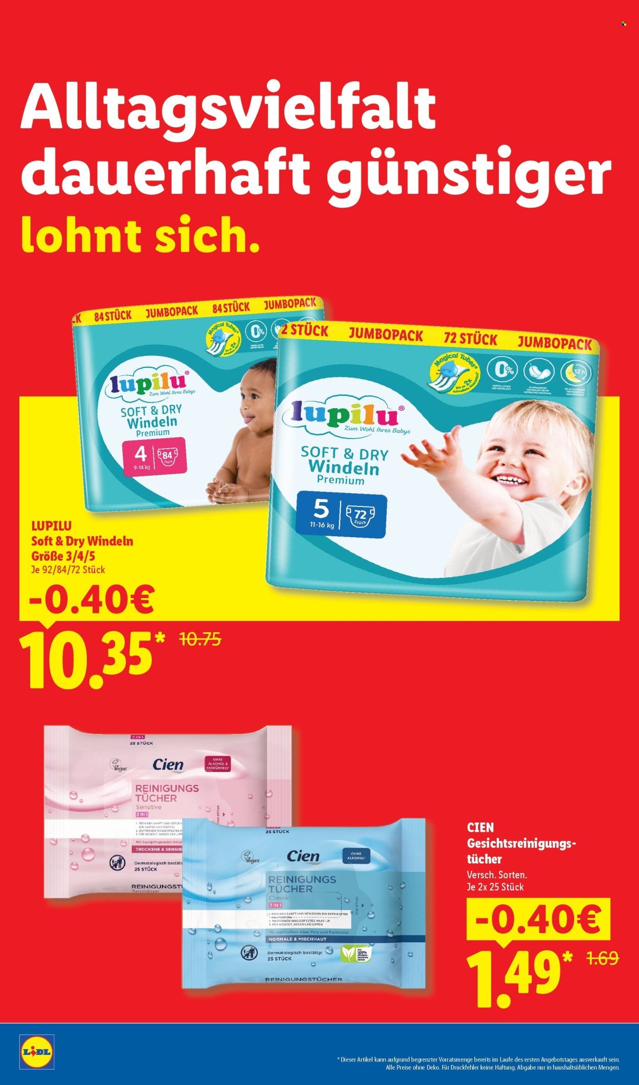 LIDL Angebote - dauerhaft günstiger! - Der Preisführer macht Deutschland
