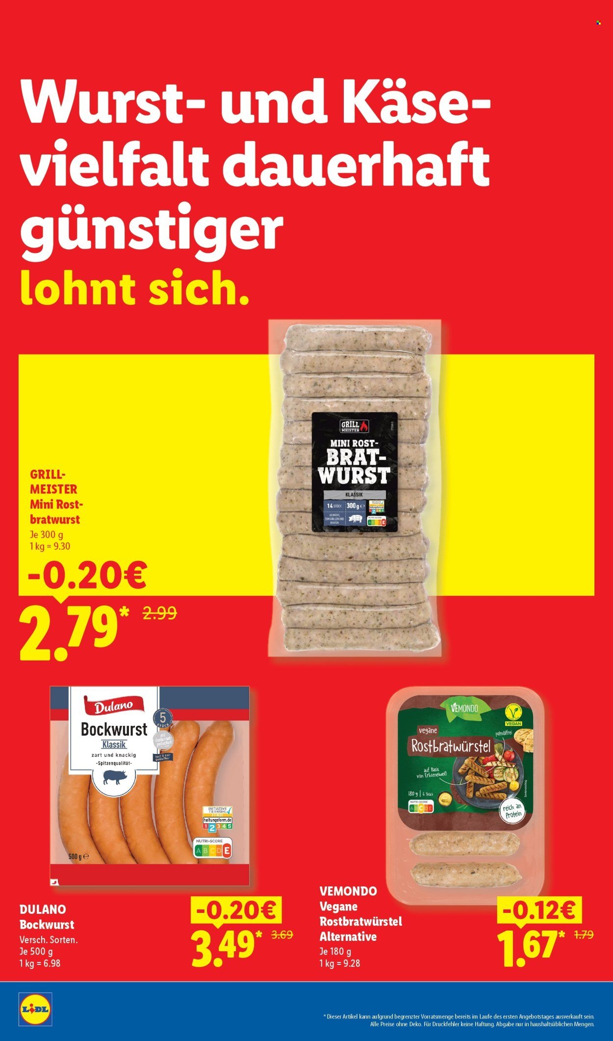 LIDL Angebote - dauerhaft günstiger! - Der Preisführer macht Deutschland