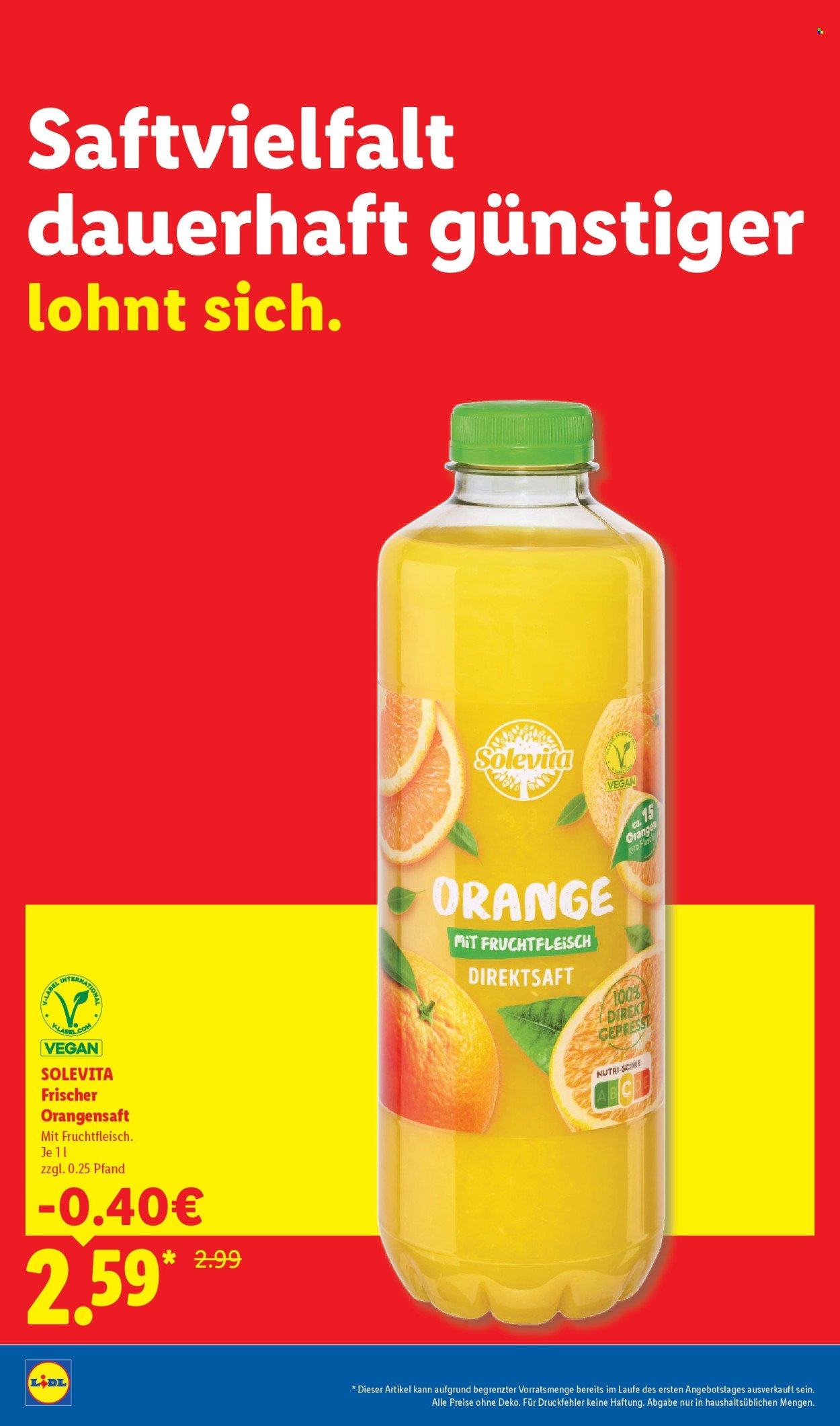 LIDL Angebote - dauerhaft günstiger! - Der Preisführer macht Deutschland