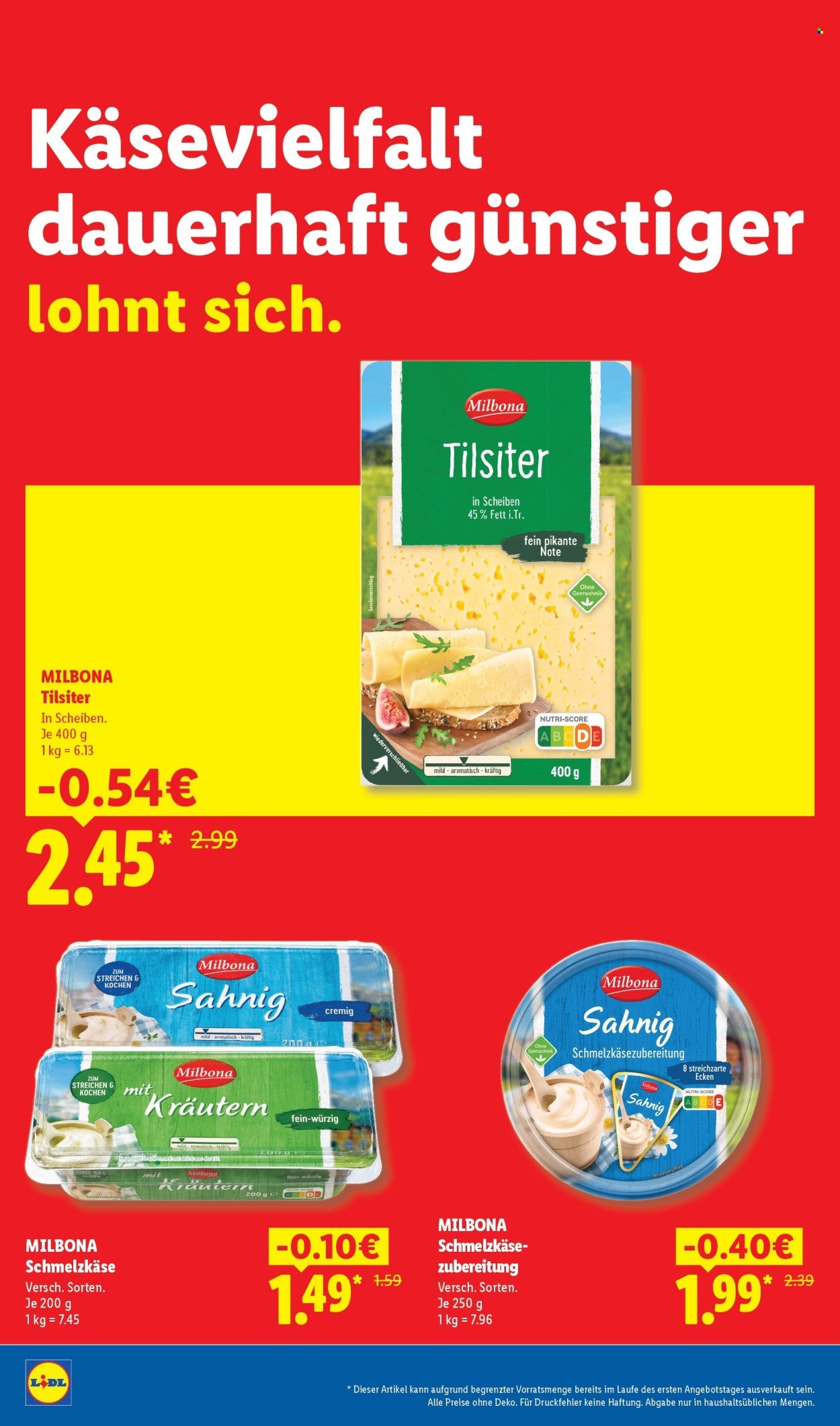 LIDL Angebote - dauerhaft günstiger! - Der Preisführer macht Deutschland