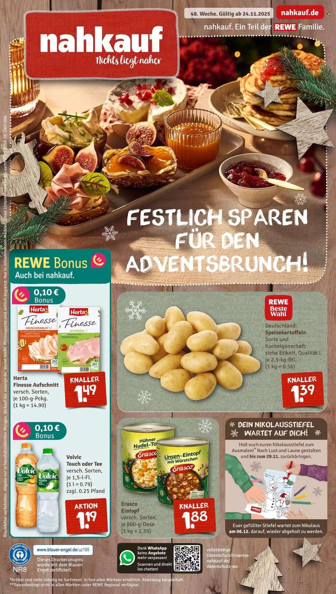 NAHKAUF Prospekt - Ab Montag 24.11.2025