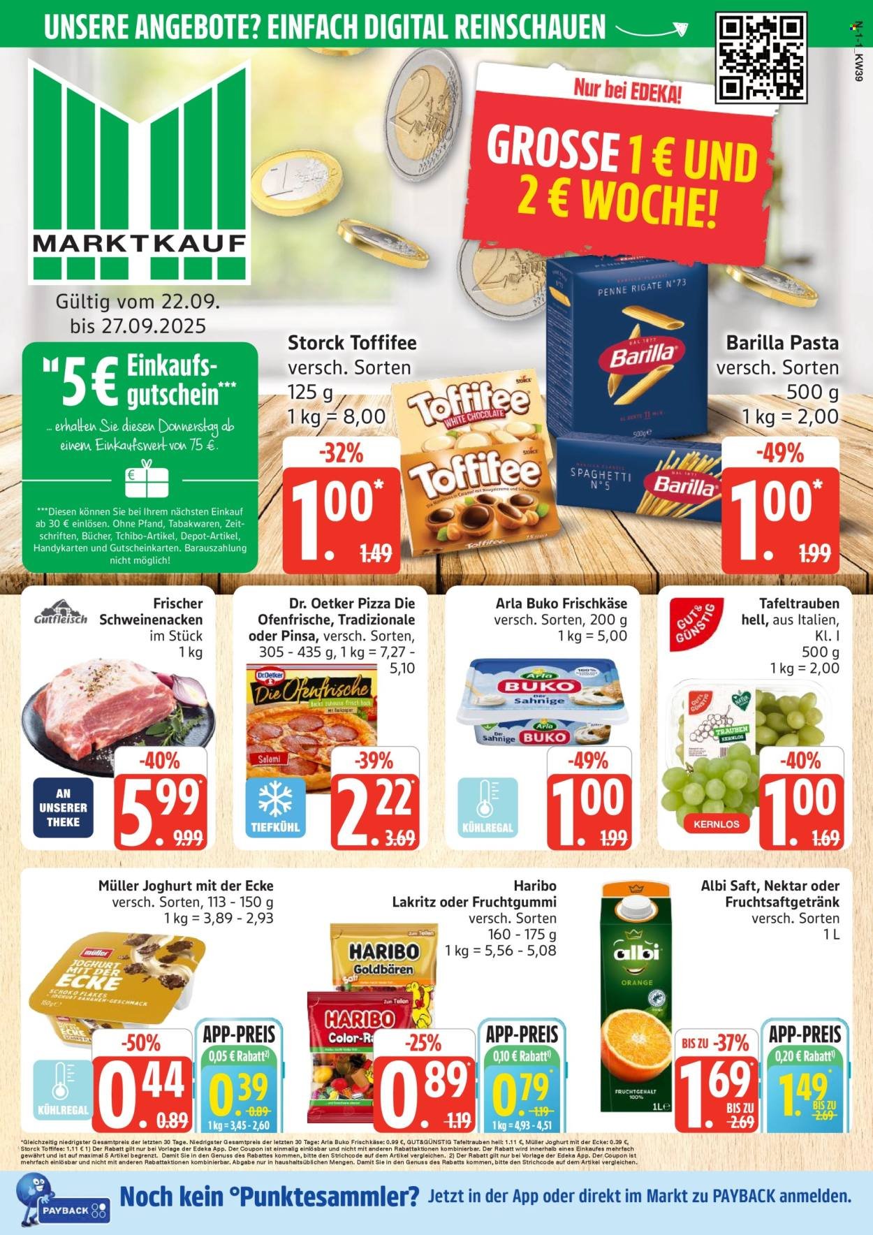 MARKTKAUF Prospekt - Ab Montag 22.09.2025 (2025-09-22 - 2025-09-27) | 1