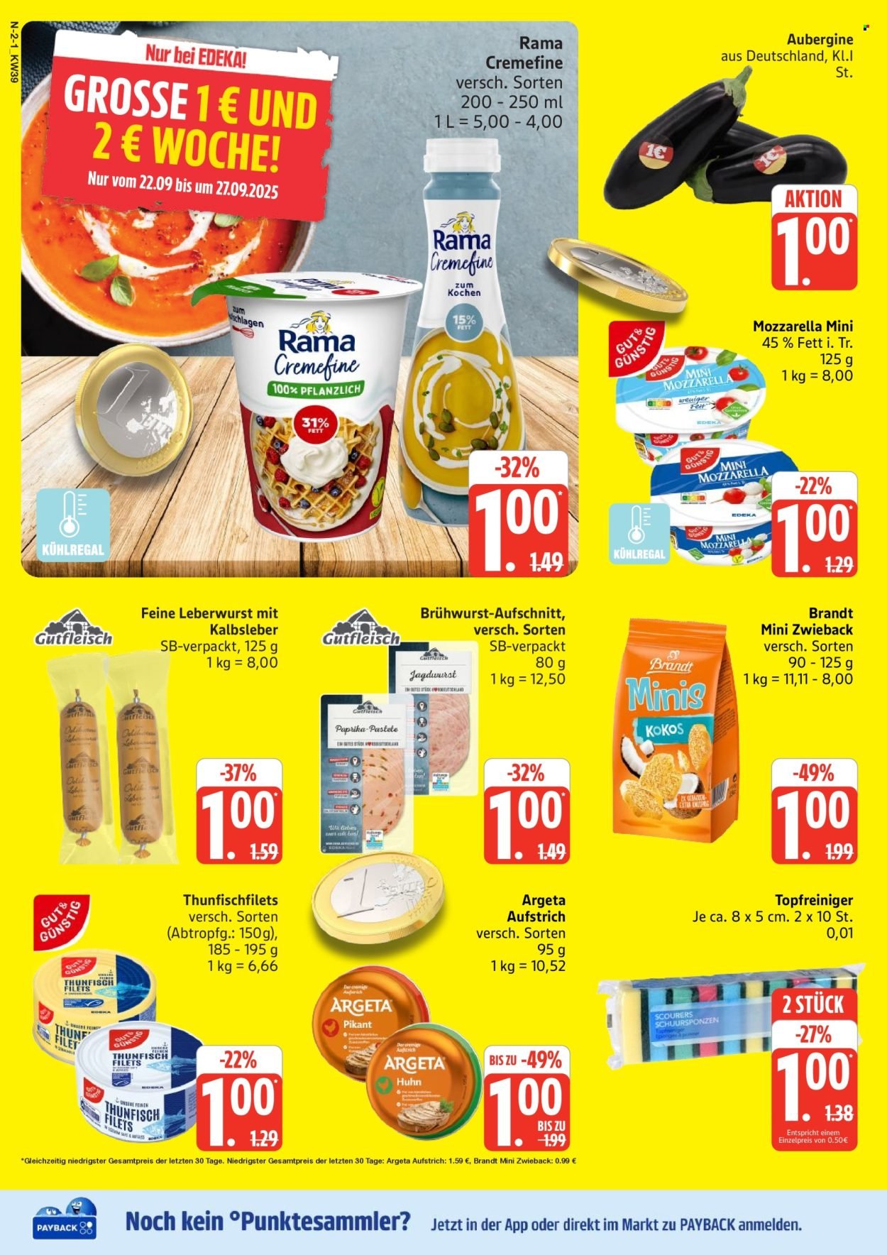 MARKTKAUF Prospekt - Ab Montag 22.09.2025 (2025-09-22 - 2025-09-27) | 2