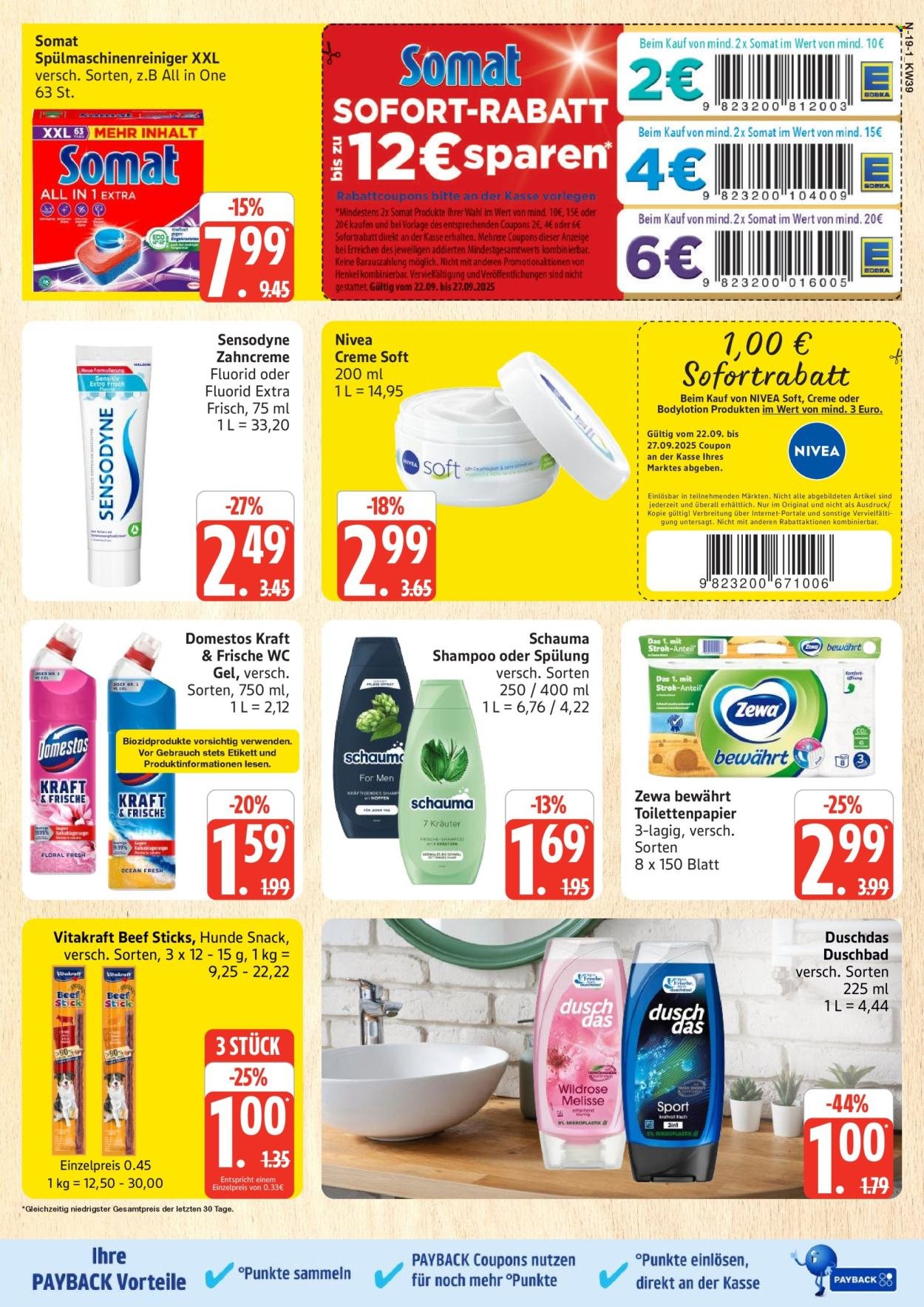 MARKTKAUF Prospekt - Ab Montag 22.09.2025 (2025-09-22 - 2025-09-27) | 19