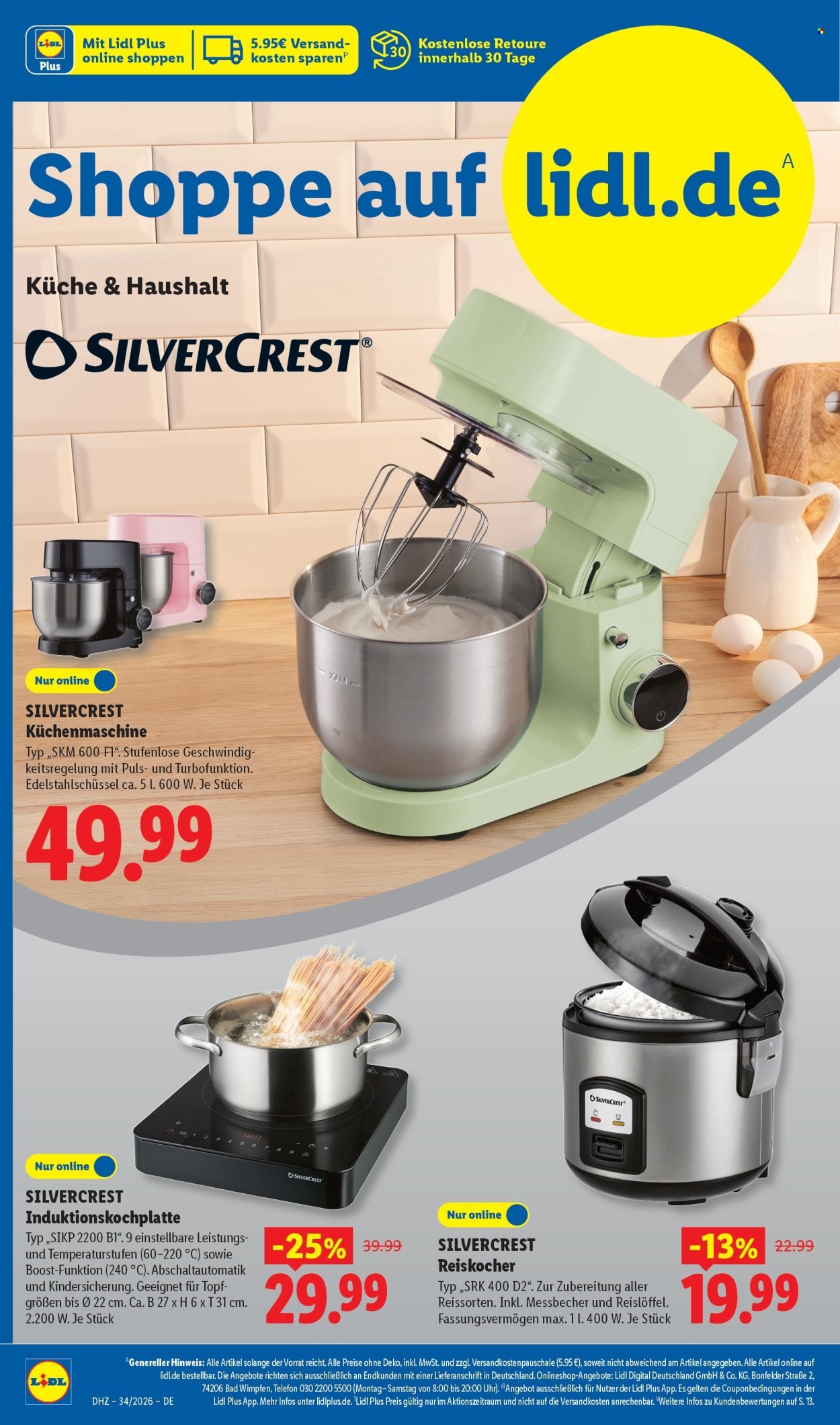 LIDL Prospekt - Ab Montag 17.08.2026
