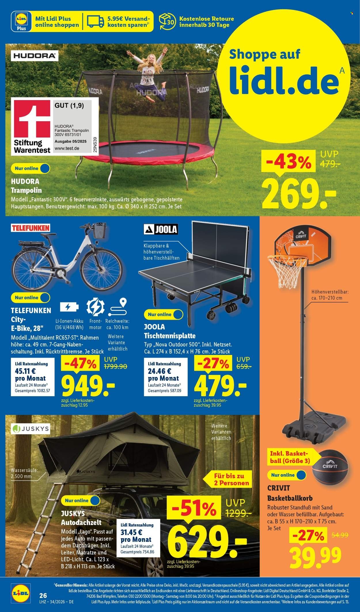 LIDL Prospekt - Ab Montag 17.08.2026