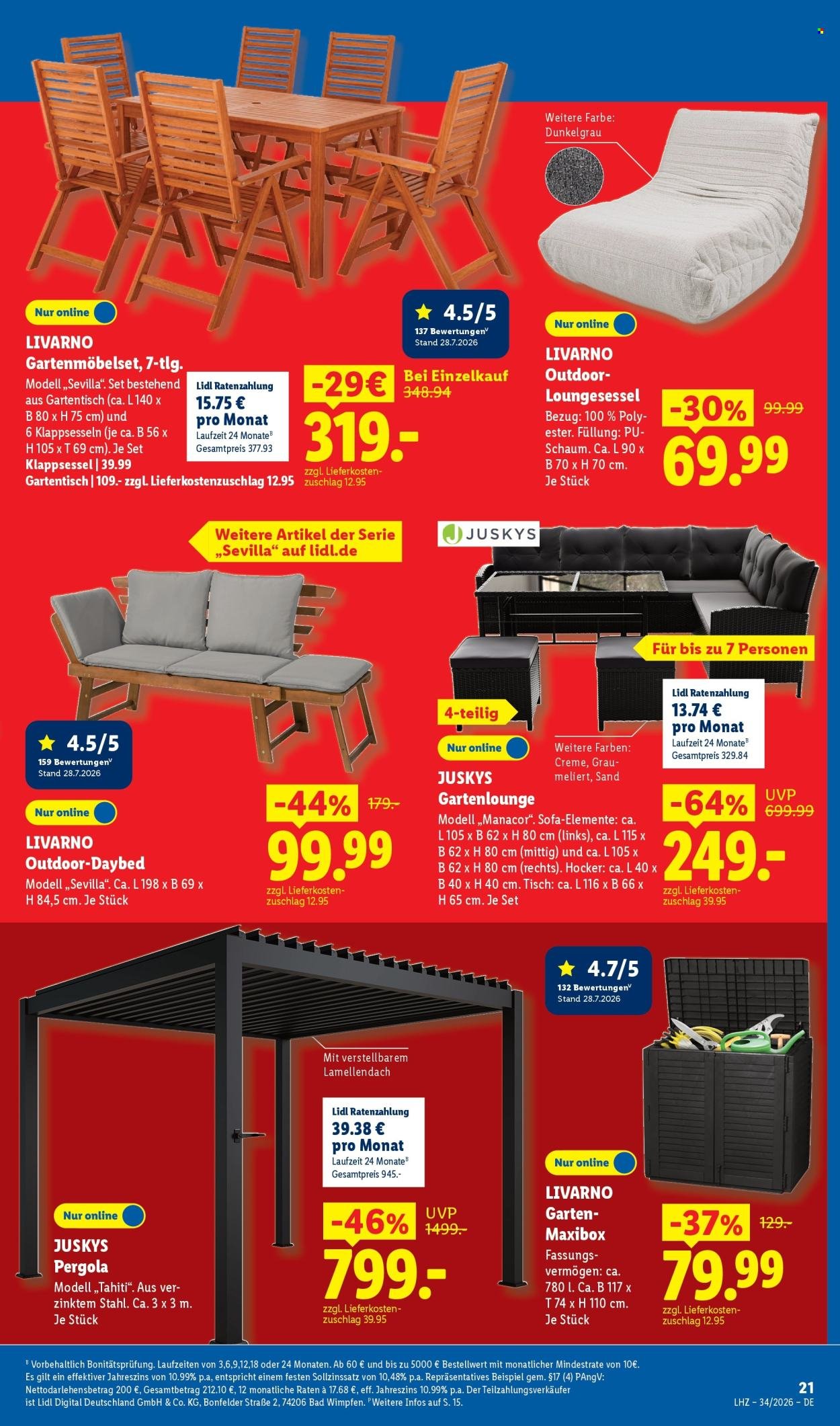 LIDL Prospekt - Ab Montag 17.08.2026