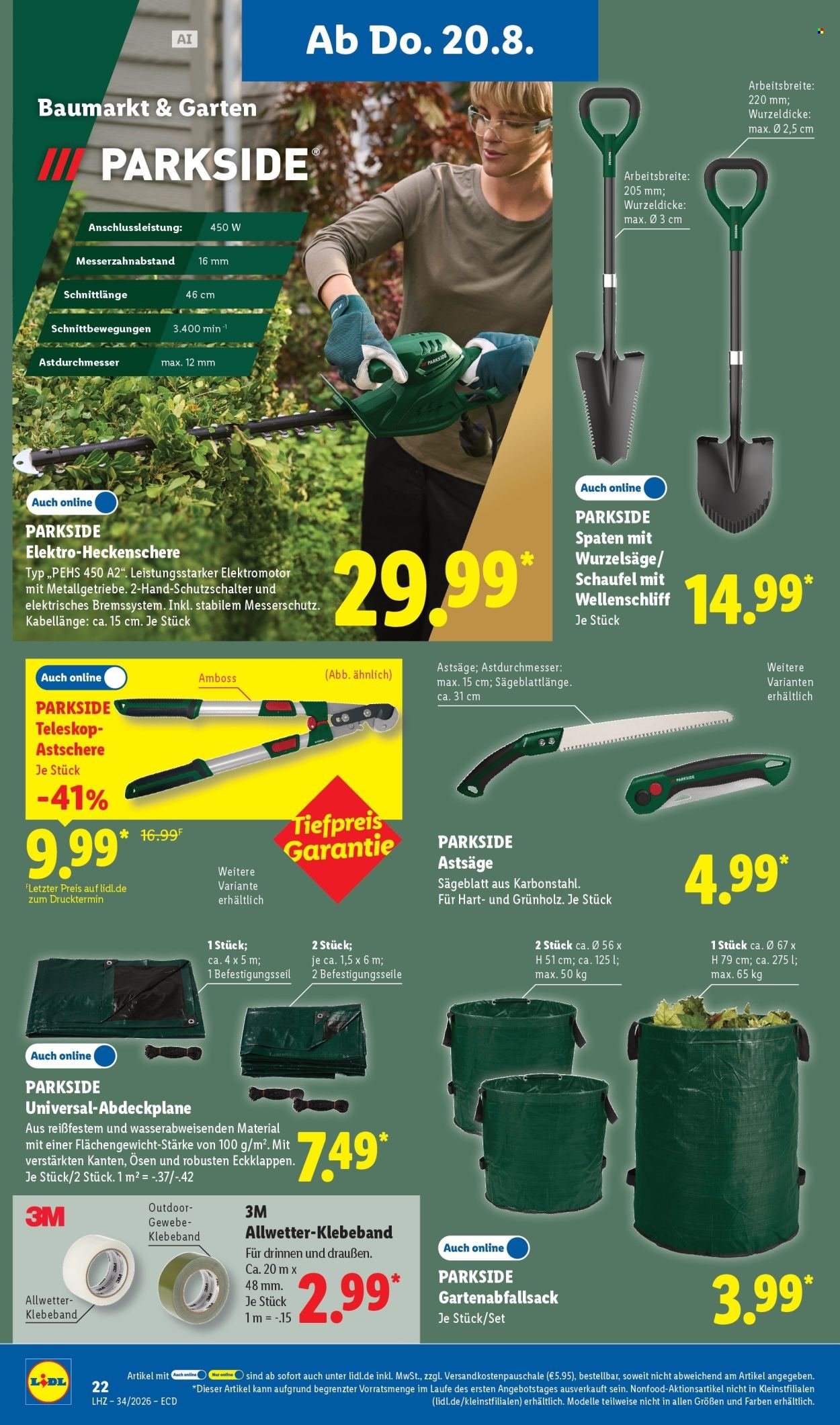 LIDL Prospekt - Ab Montag 17.08.2026
