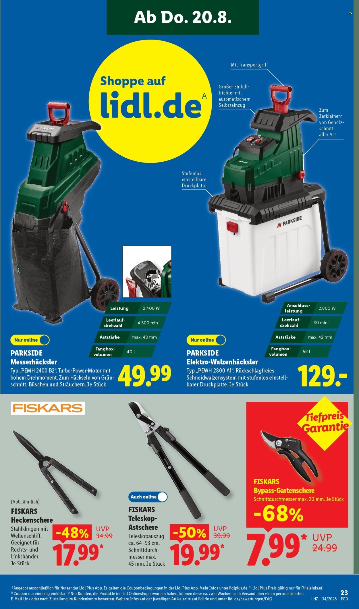 LIDL Prospekt - Ab Montag 17.08.2026