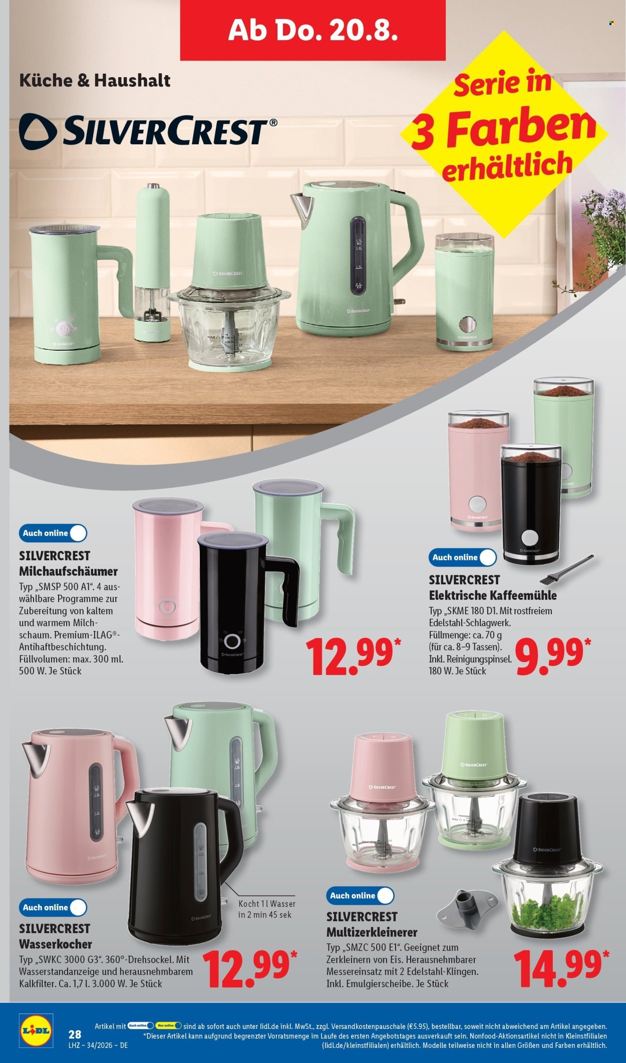 LIDL Prospekt - Ab Montag 17.08.2026