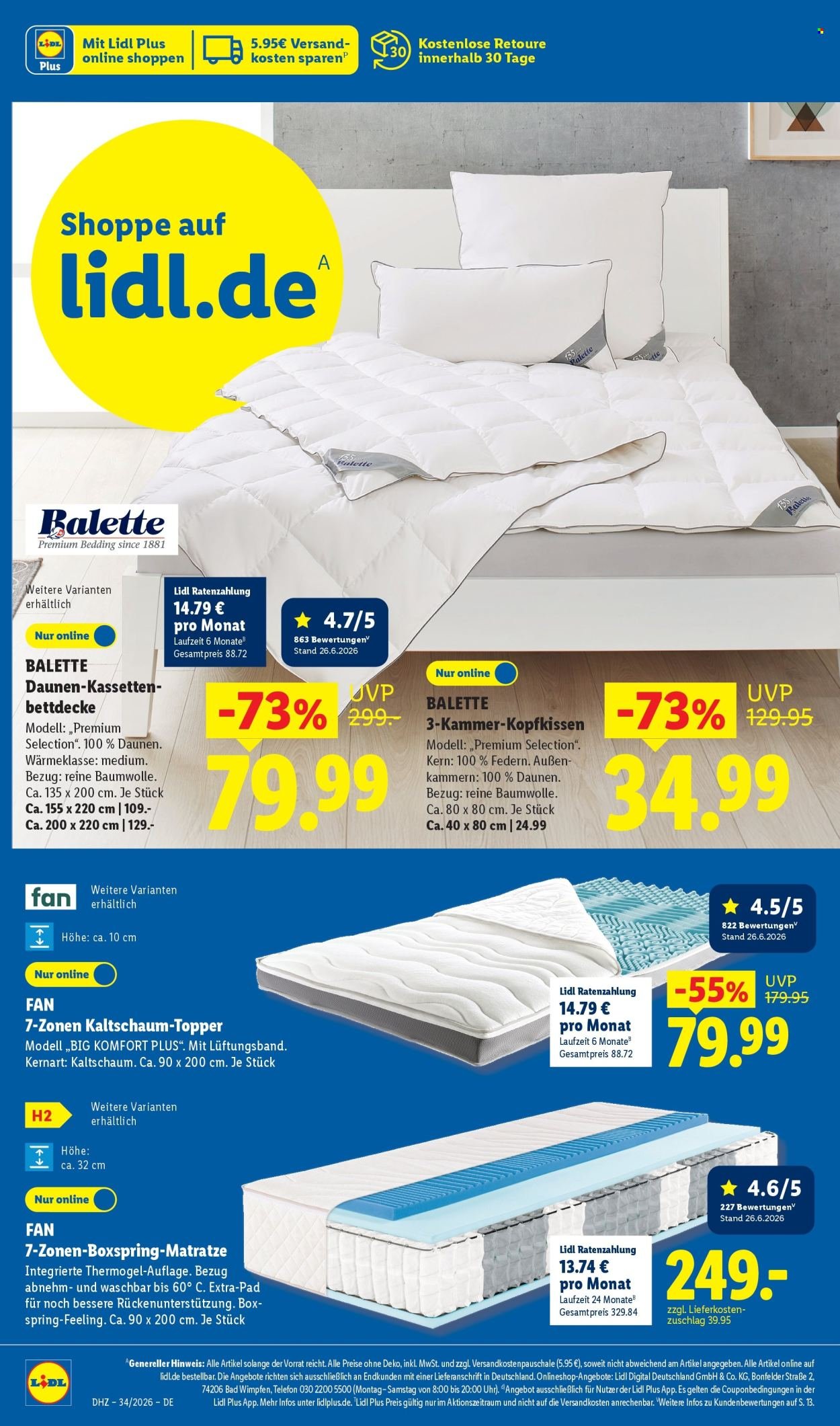 LIDL Prospekt - Ab Montag 17.08.2026