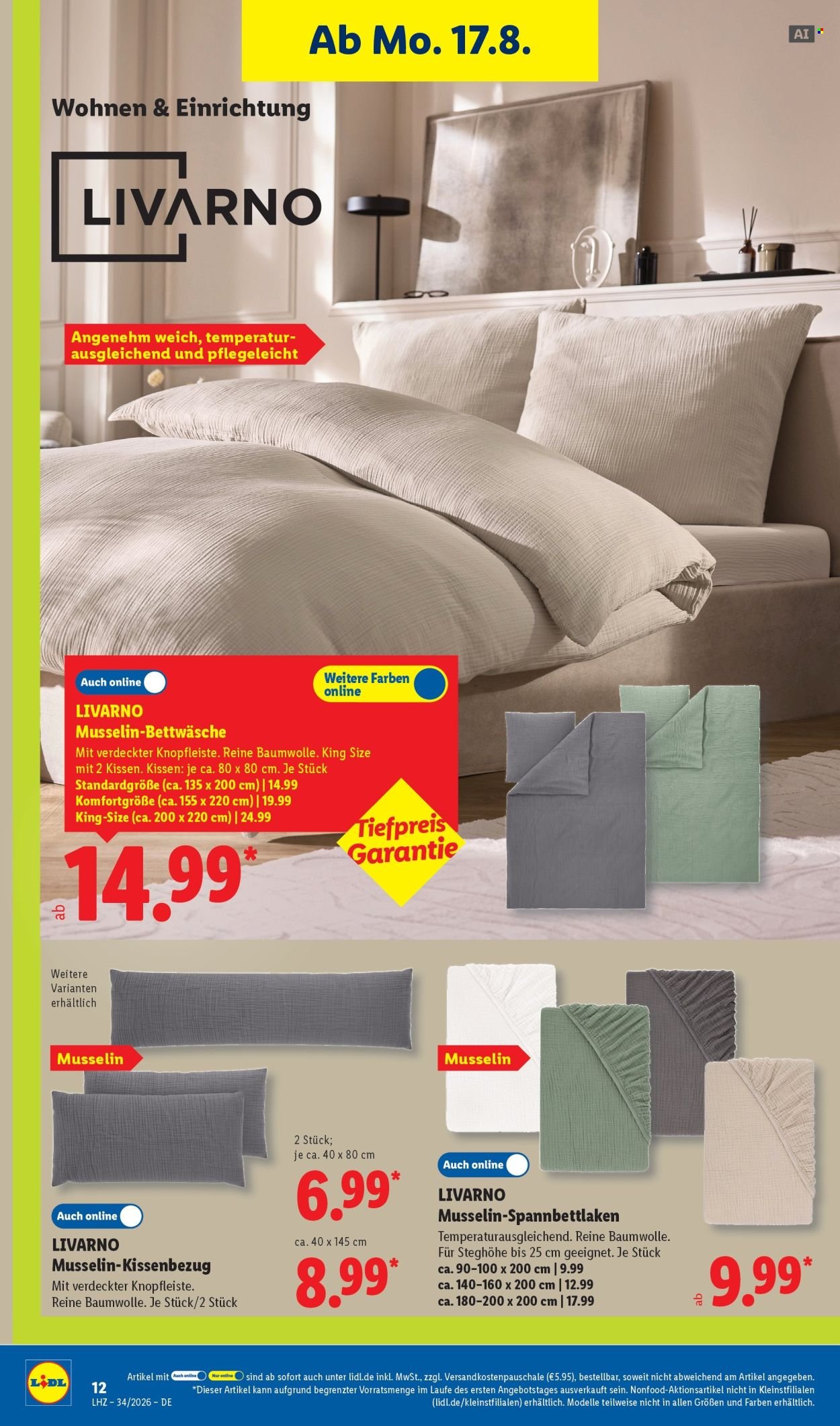 LIDL Prospekt - Ab Montag 17.08.2026