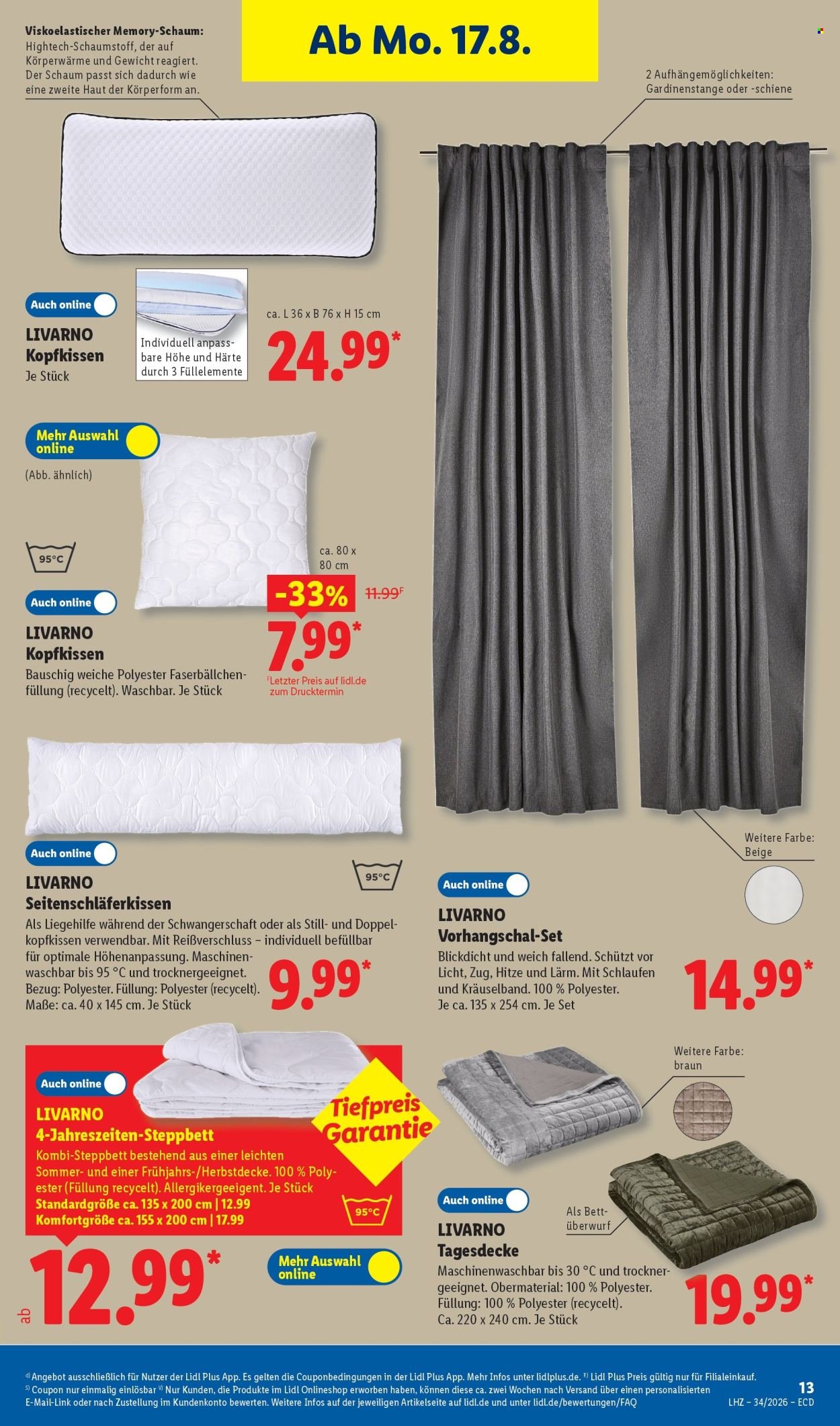 LIDL Prospekt - Ab Montag 17.08.2026