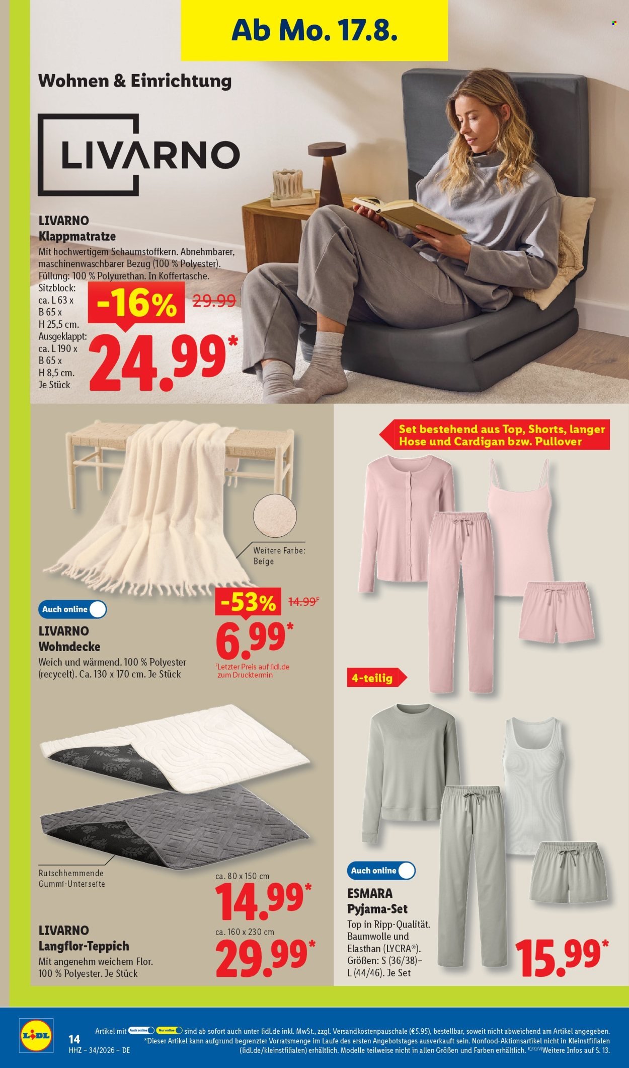 LIDL Prospekt - Ab Montag 17.08.2026