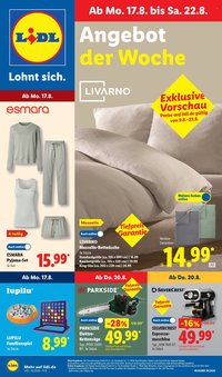 LIDL Prospekt - Ab Montag 17.08.2026