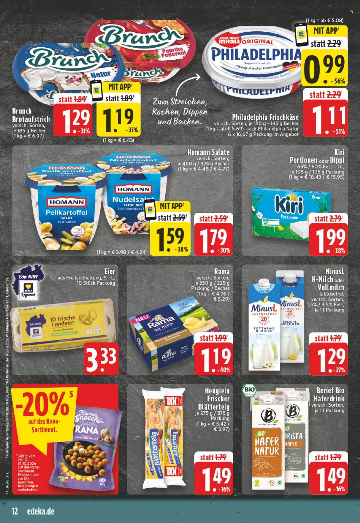 EDEKA Prospekt - Ab Montag 26.10.2026