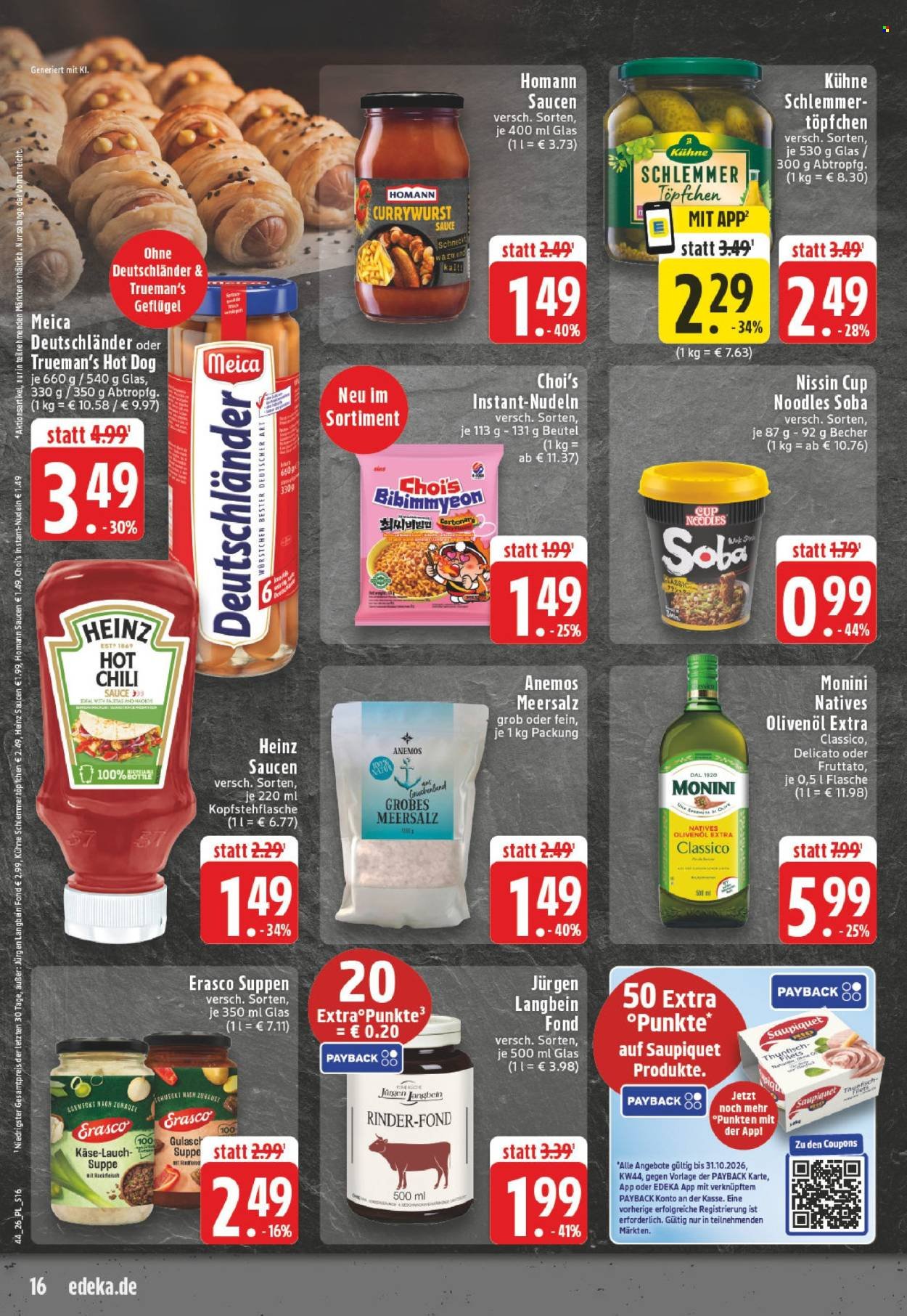 EDEKA Prospekt - Ab Montag 26.10.2026