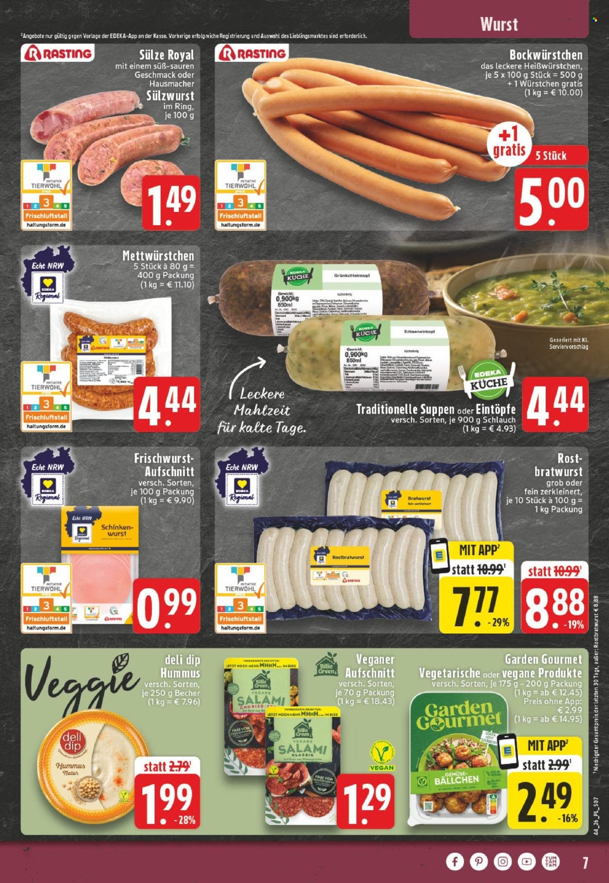 EDEKA Prospekt - Ab Montag 26.10.2026