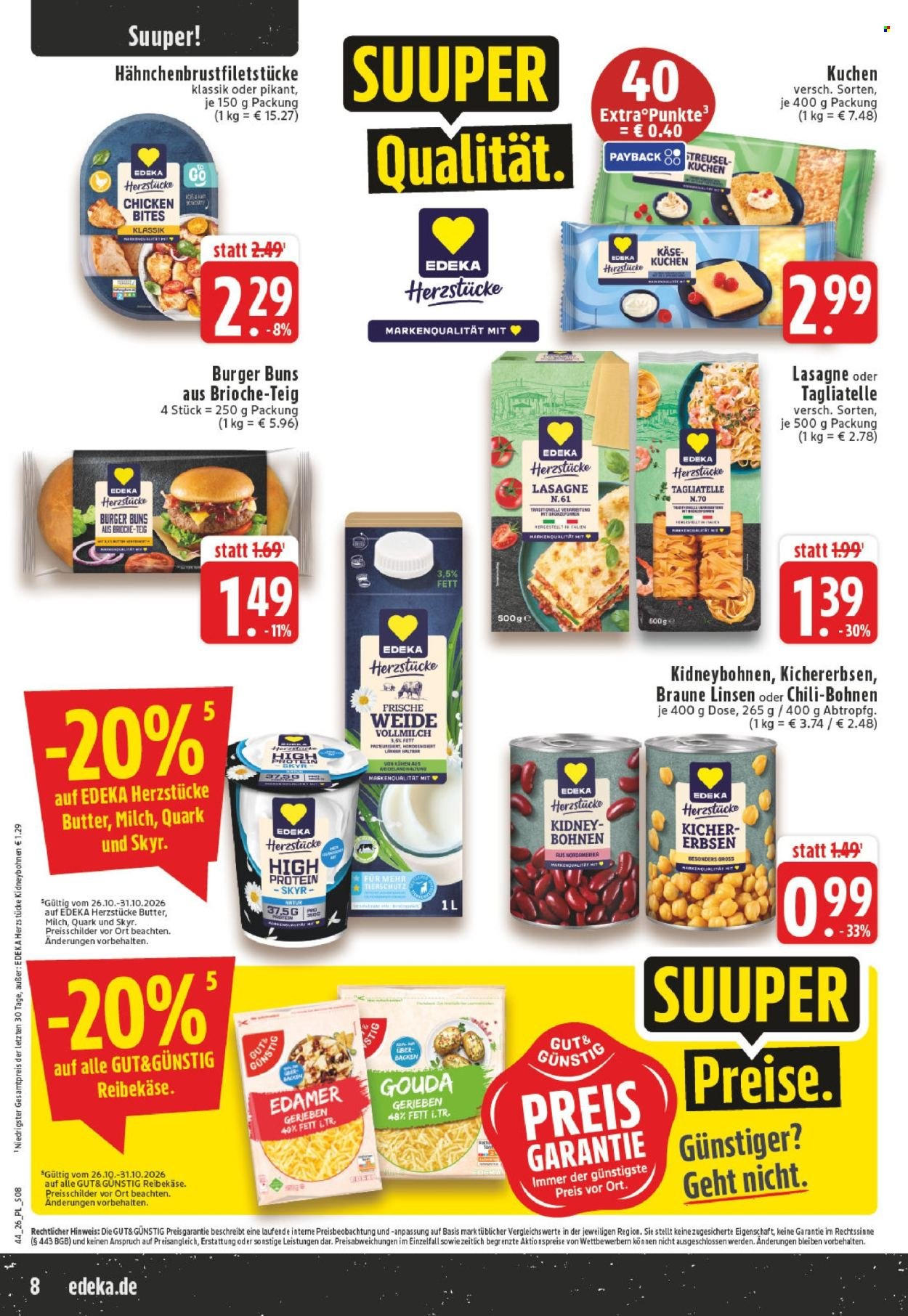 EDEKA Prospekt - Ab Montag 26.10.2026