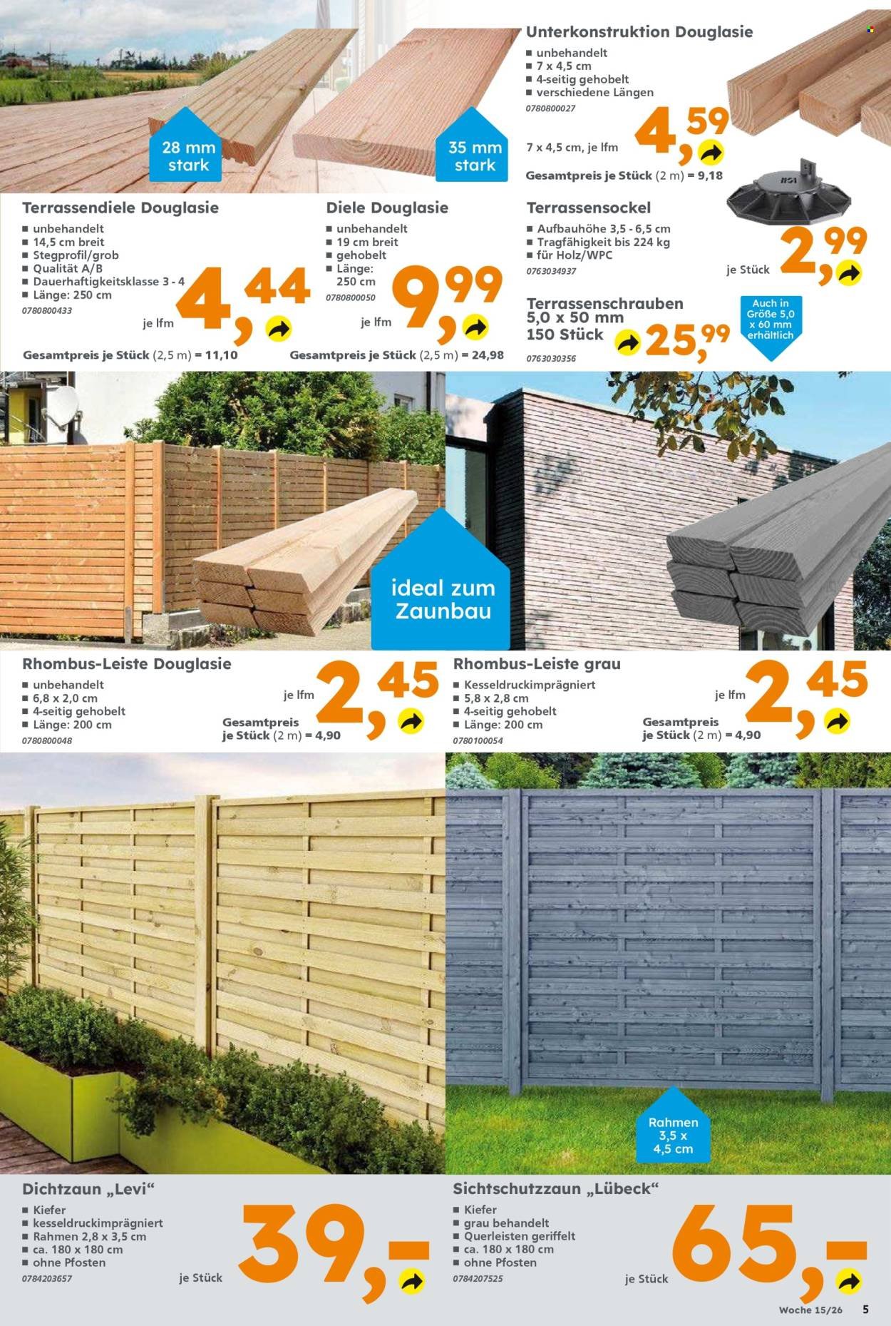 GLOBUS BAUMARKT Prospekt - Ab Montag 6.04.2026