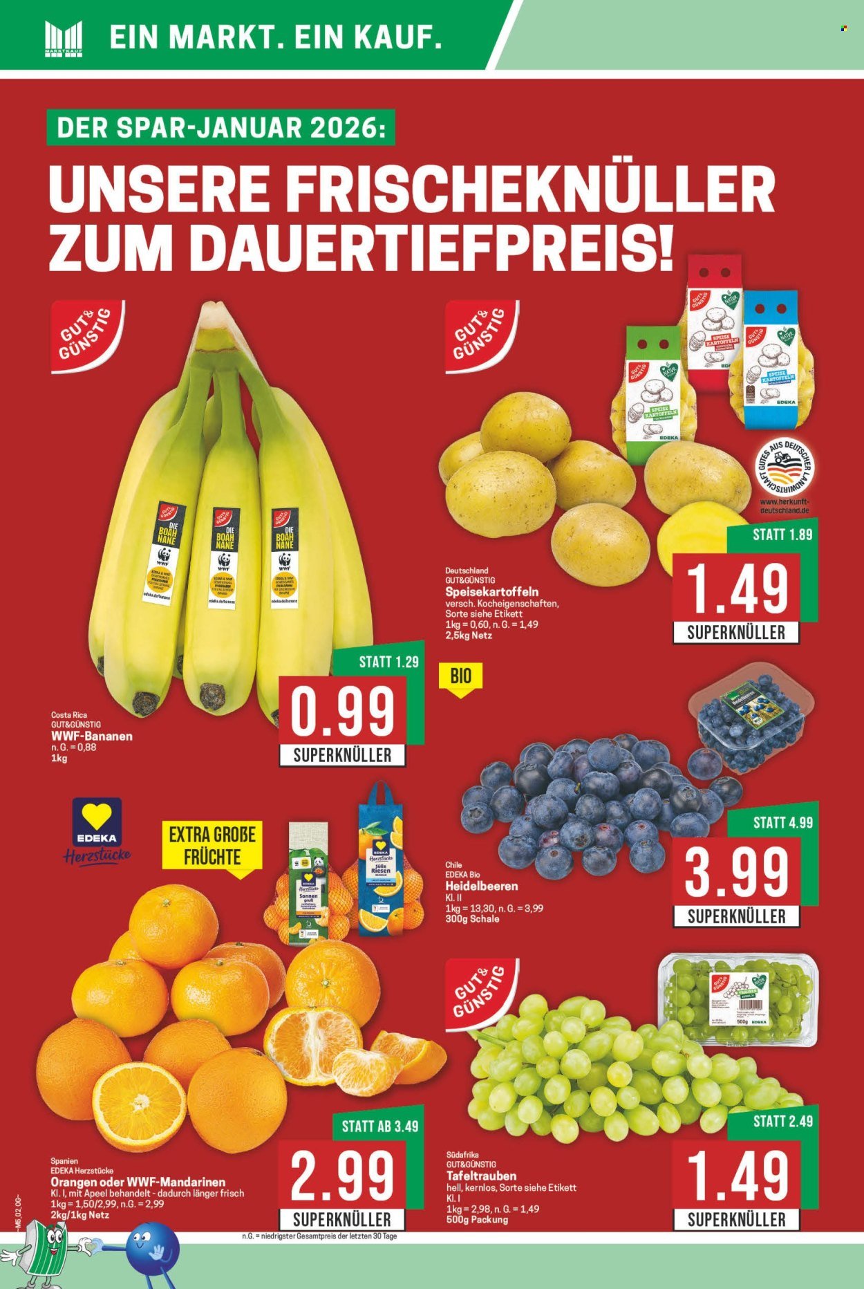 MARKTKAUF Prospekt - Ab Montag 26.01.2026