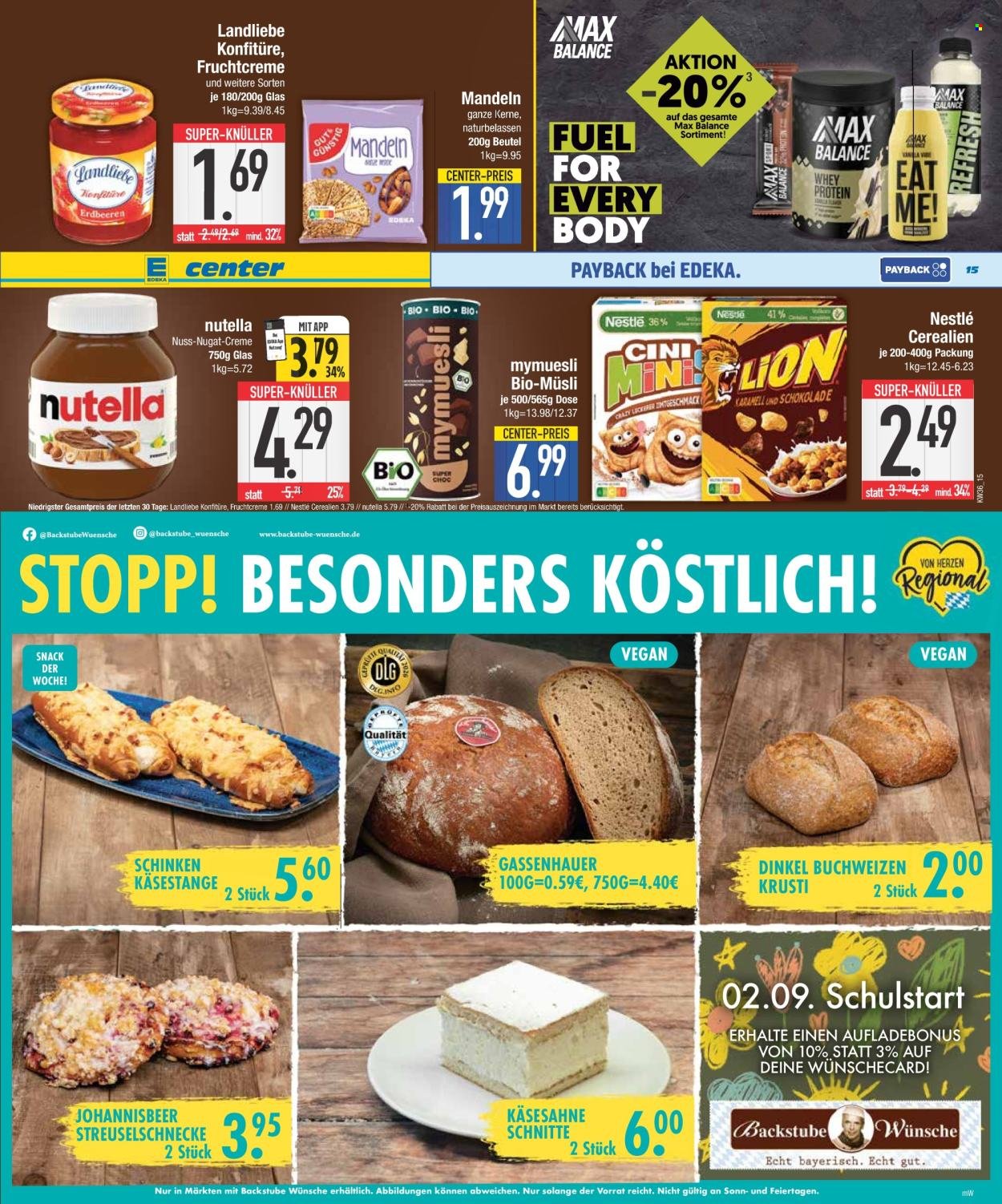 EDEKA Prospekt - Ab Montag 31.08.2026