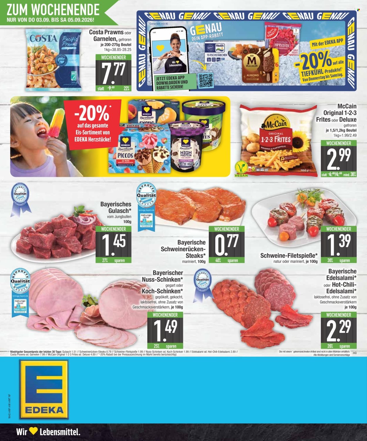 EDEKA Prospekt - Ab Montag 31.08.2026