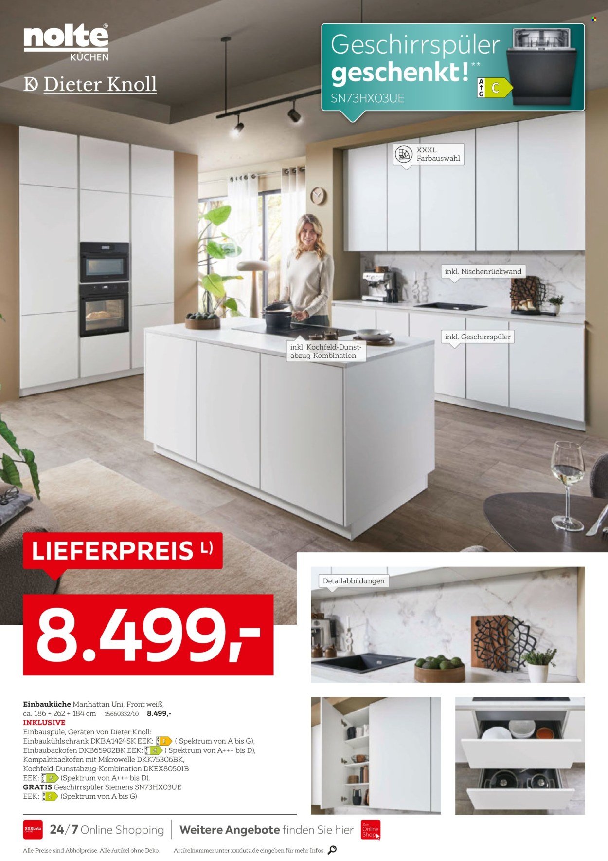 XXXLUTZ Prospekt - Nr. 1 bei Küchen