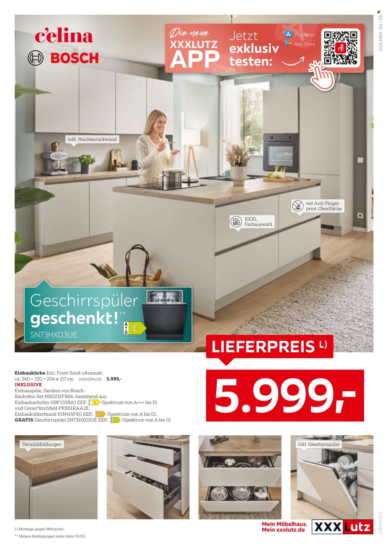 XXXLUTZ Prospekt - Nr. 1 bei Küchen