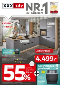 XXXLUTZ Prospekt - Nr. 1 bei Küchen