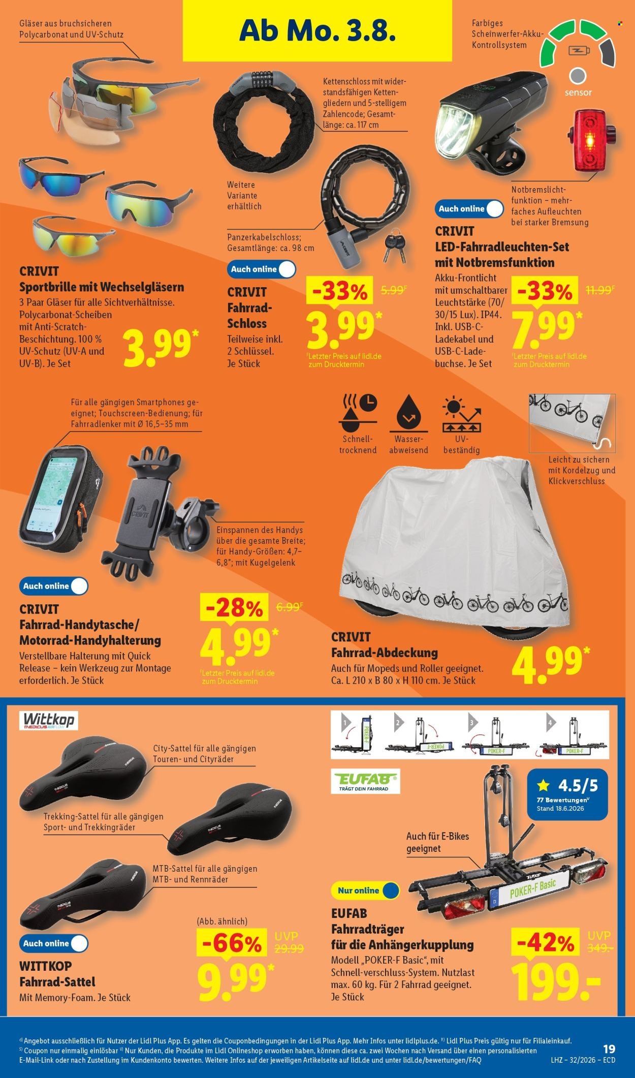 LIDL Prospekt - Ab Montag 3.08.2026
