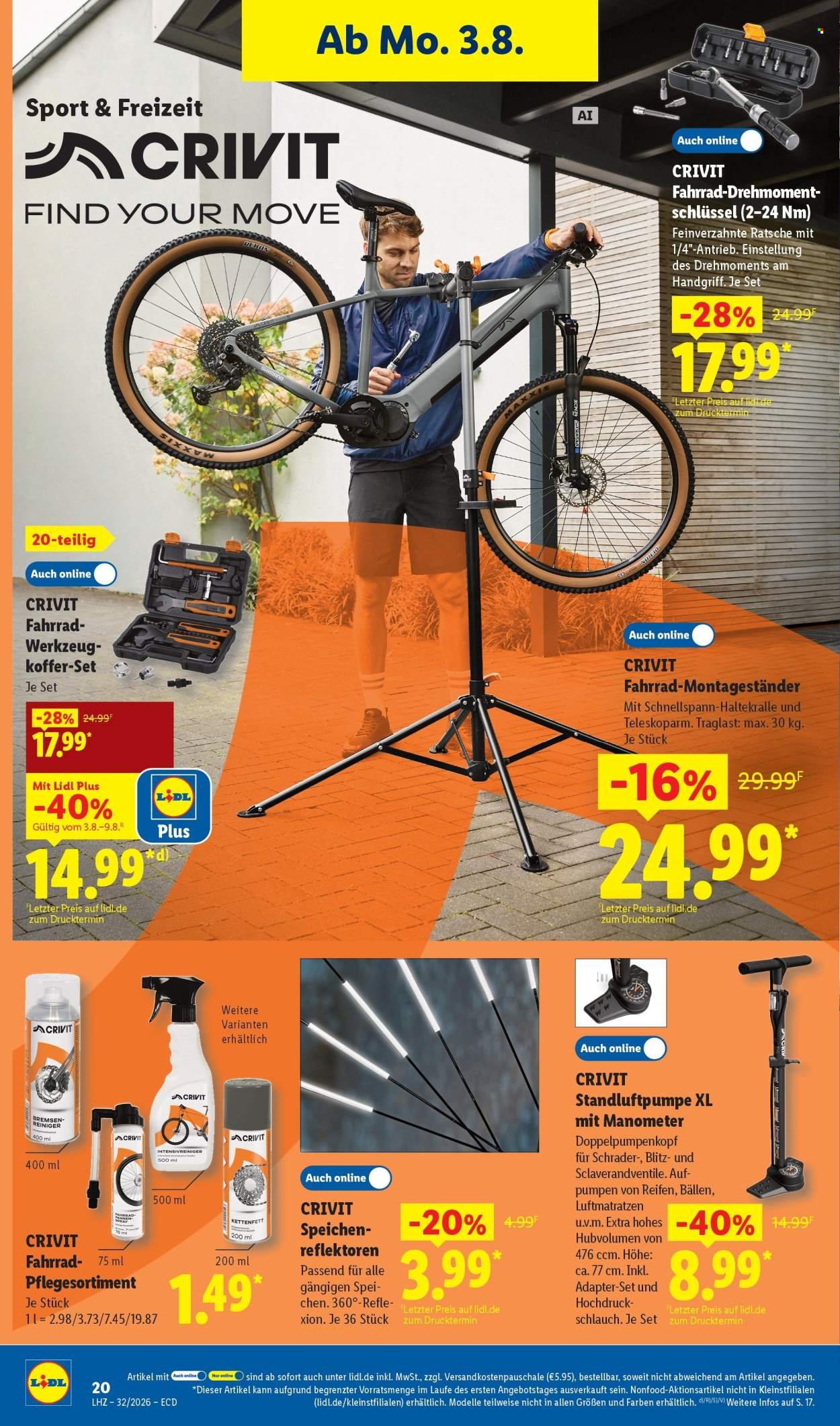 LIDL Prospekt - Ab Montag 3.08.2026