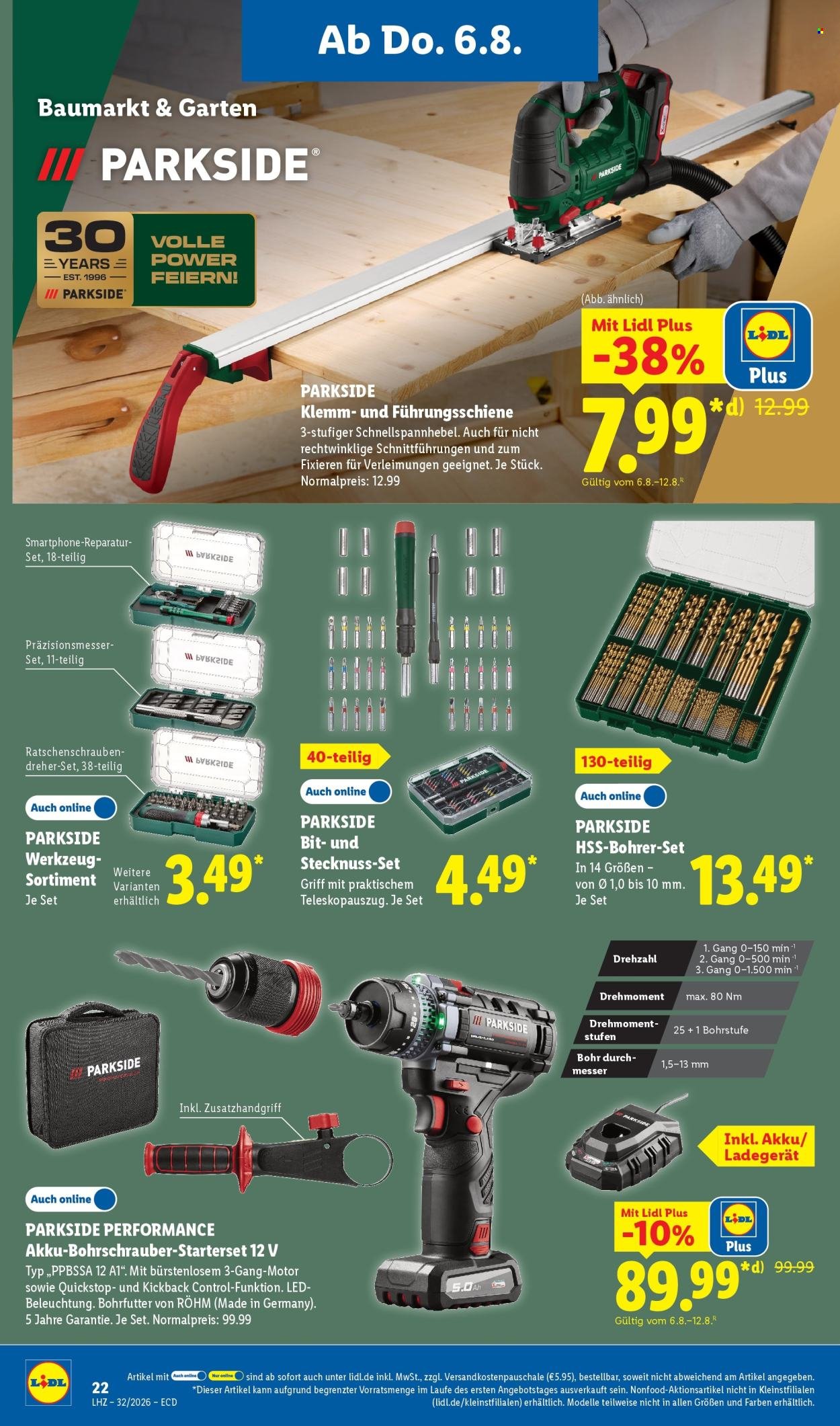 LIDL Prospekt - Ab Montag 3.08.2026