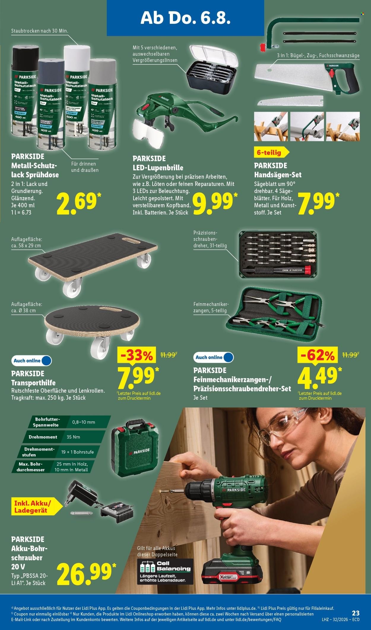 LIDL Prospekt - Ab Montag 3.08.2026