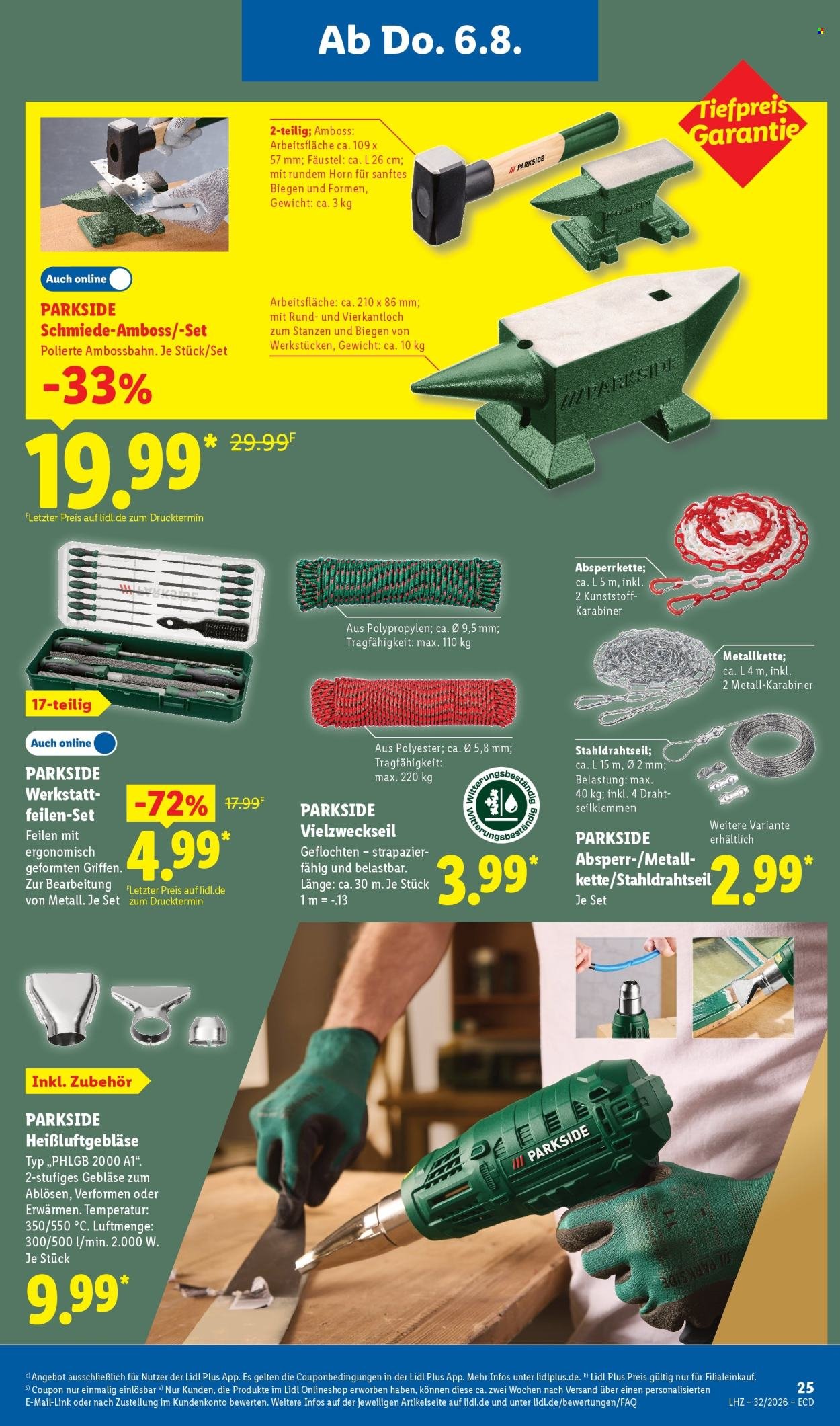 LIDL Prospekt - Ab Montag 3.08.2026