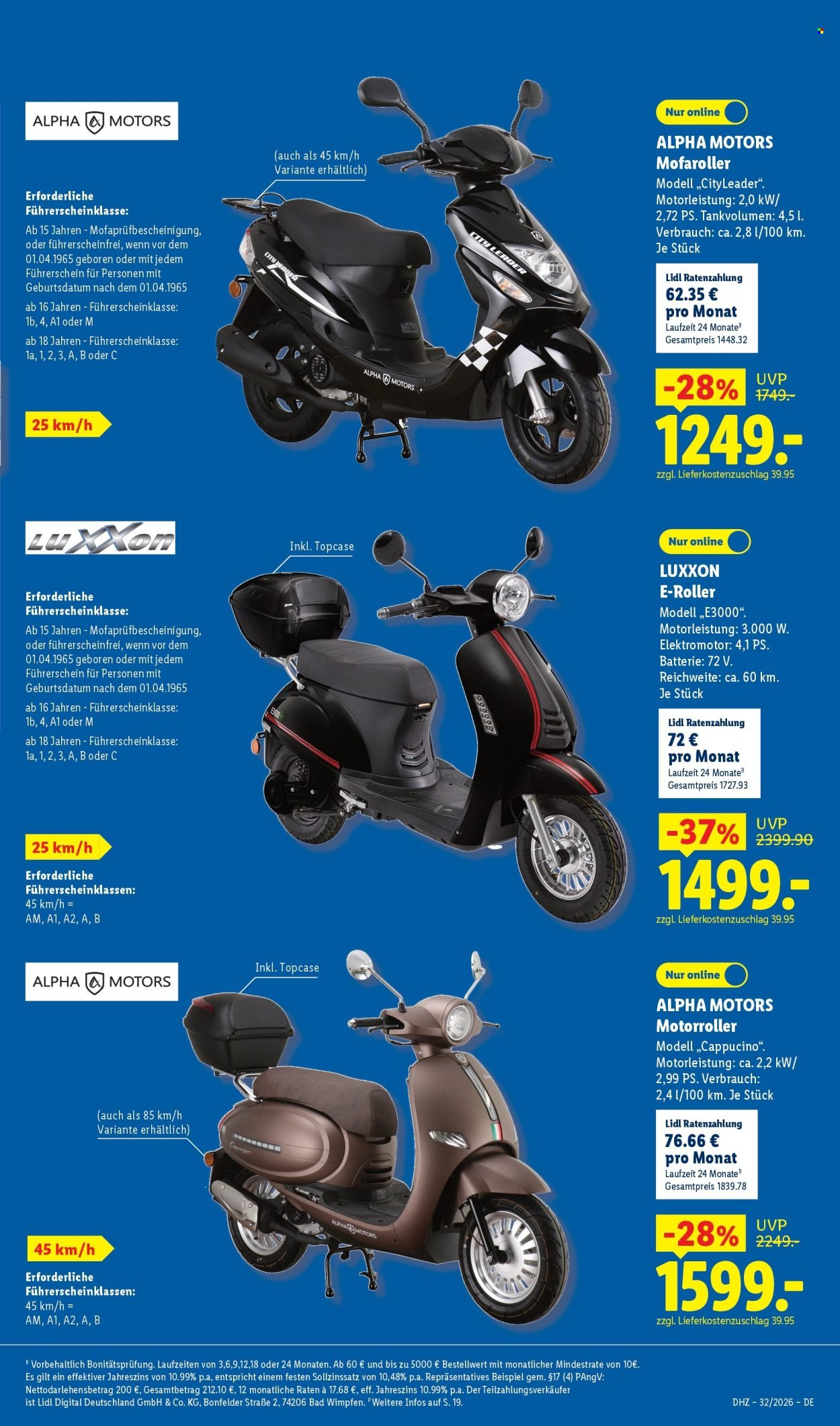 LIDL Prospekt - Ab Montag 3.08.2026