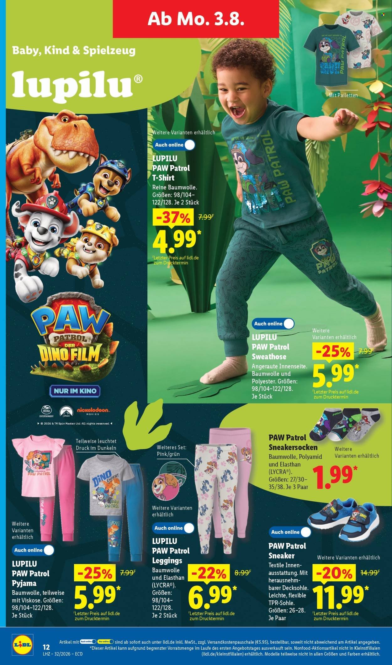 LIDL Prospekt - Ab Montag 3.08.2026
