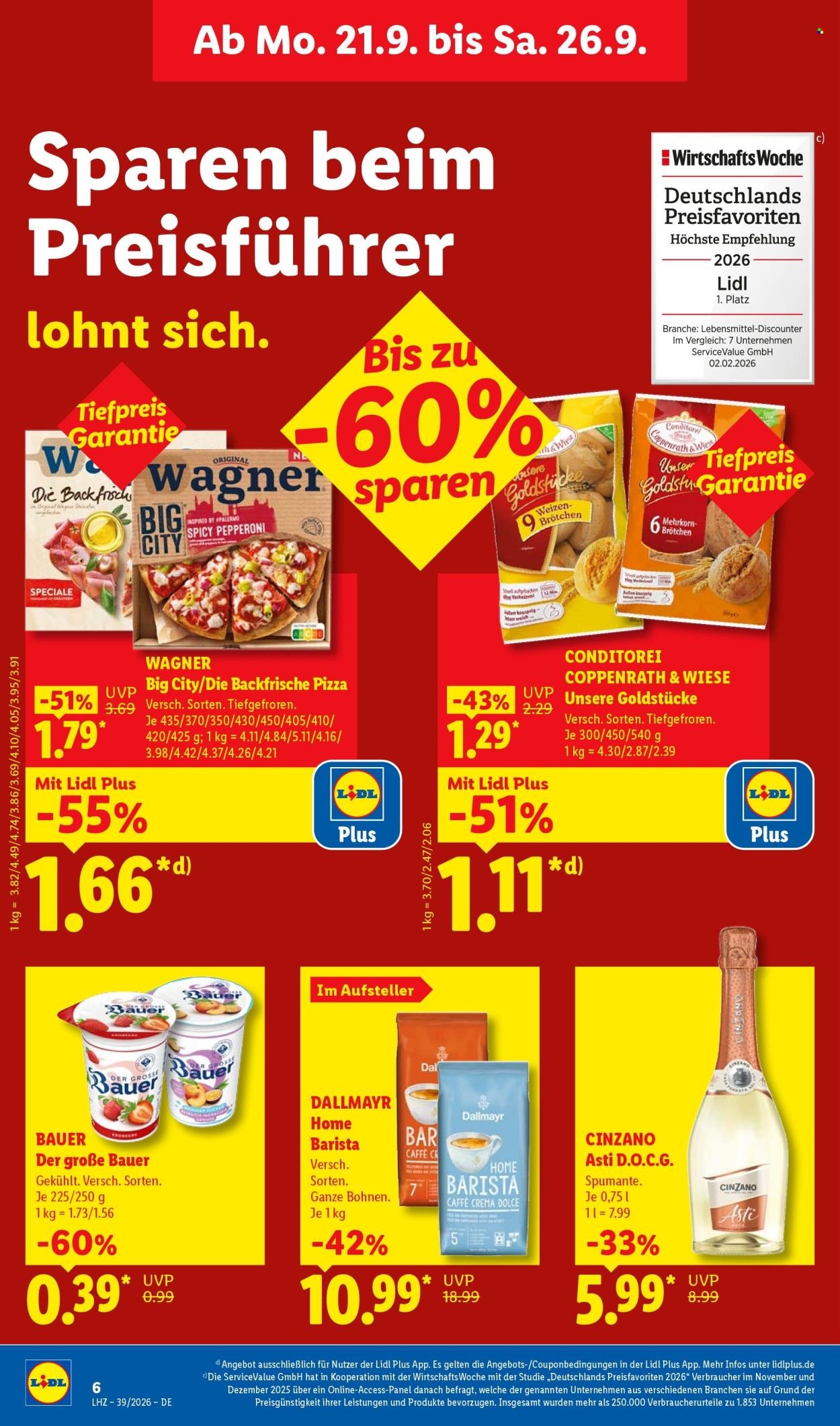 LIDL Prospekt - Ab Montag 21.09.2026