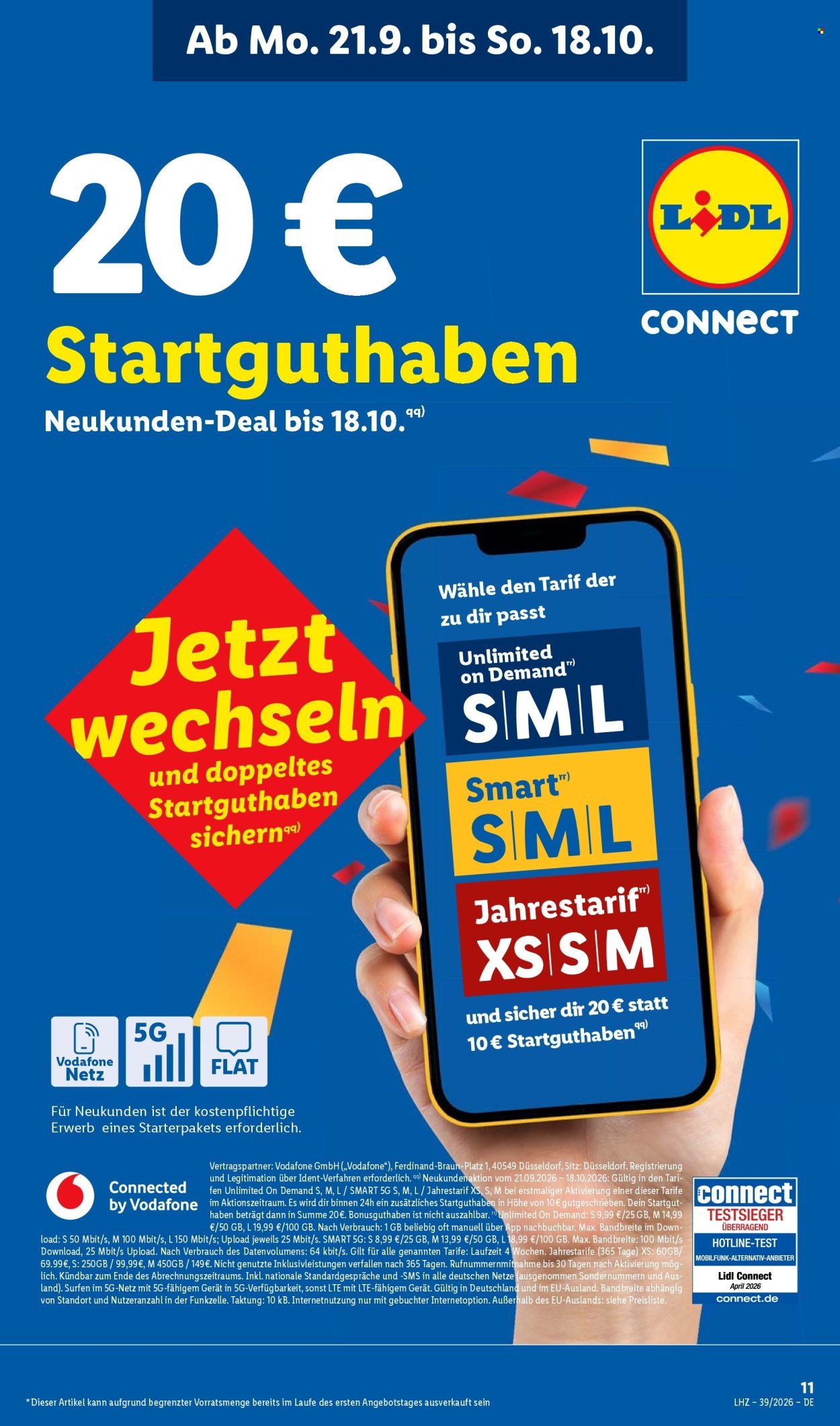 LIDL Prospekt - Ab Montag 21.09.2026