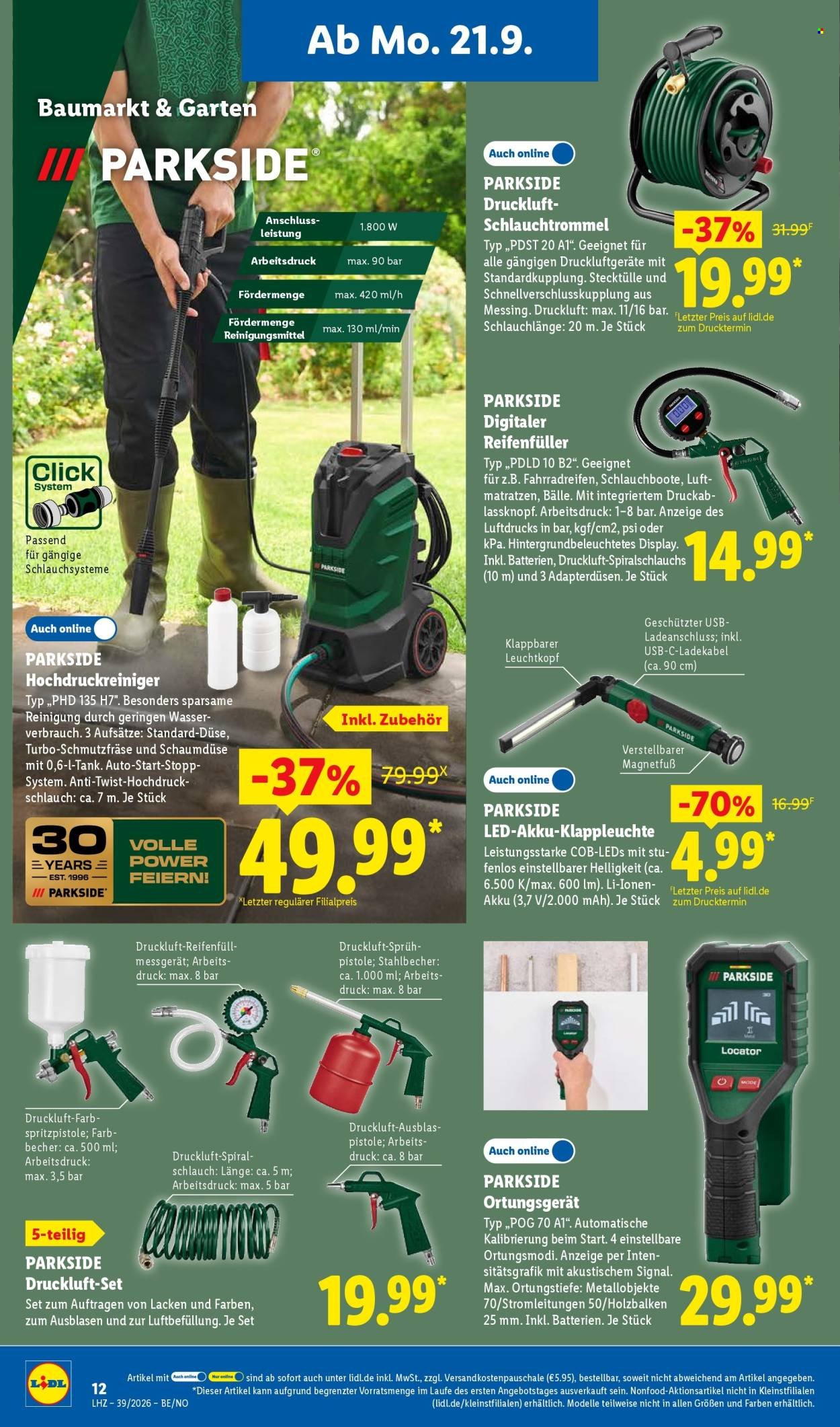 LIDL Prospekt - Ab Montag 21.09.2026