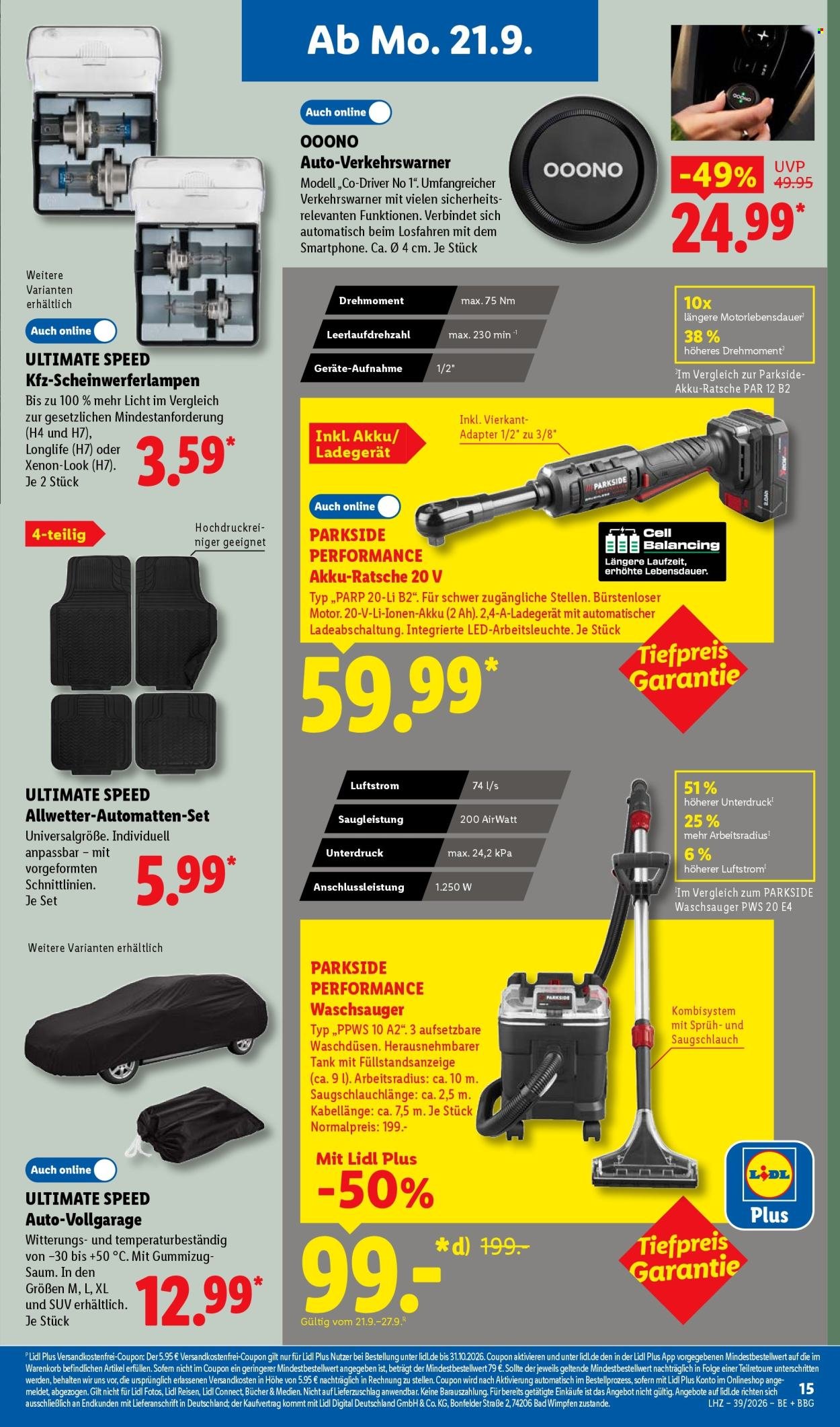 LIDL Prospekt - Ab Montag 21.09.2026