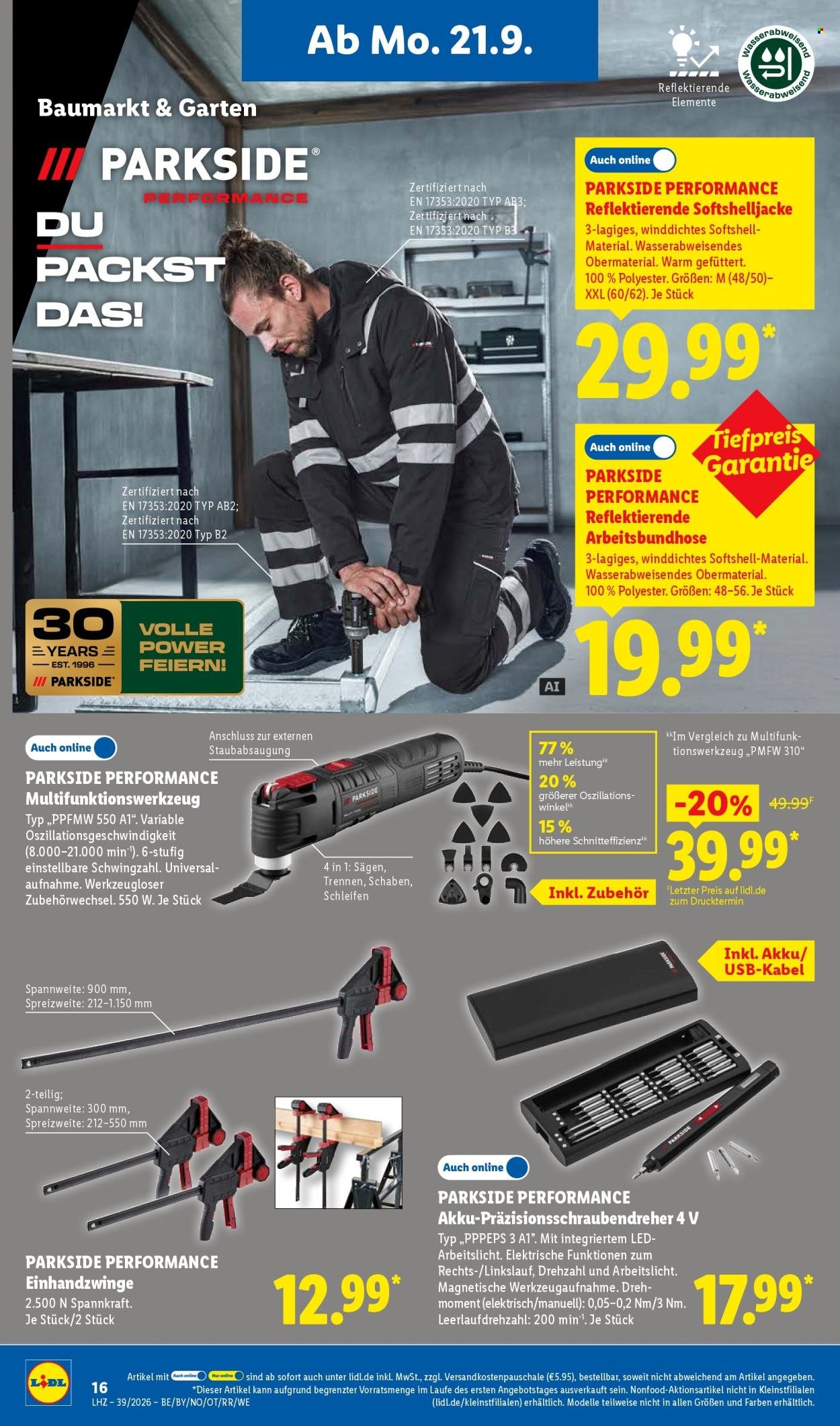 LIDL Prospekt - Ab Montag 21.09.2026