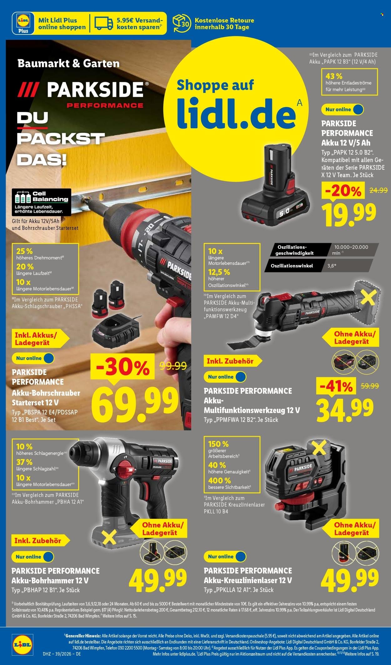 LIDL Prospekt - Ab Montag 21.09.2026