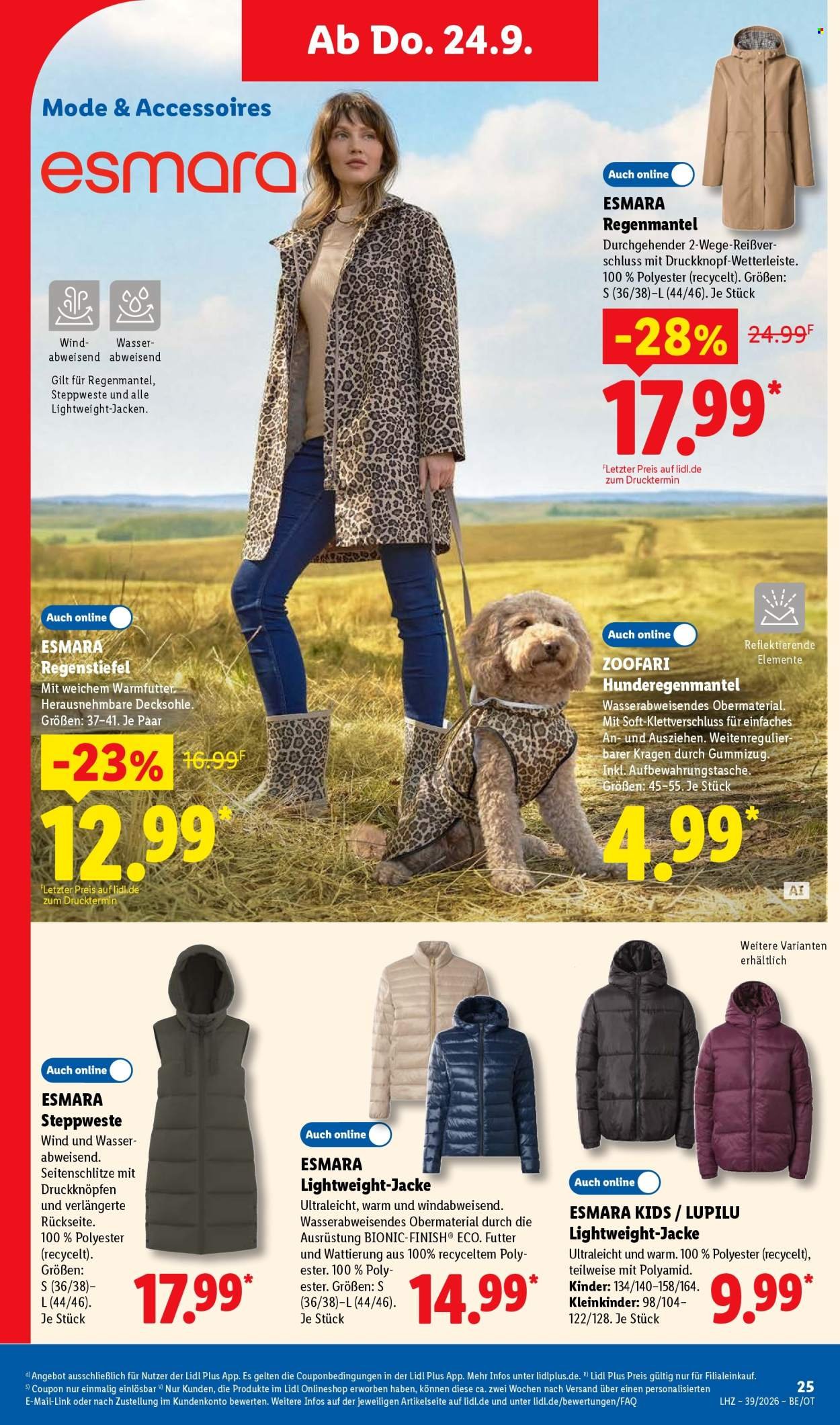 LIDL Prospekt - Ab Montag 21.09.2026