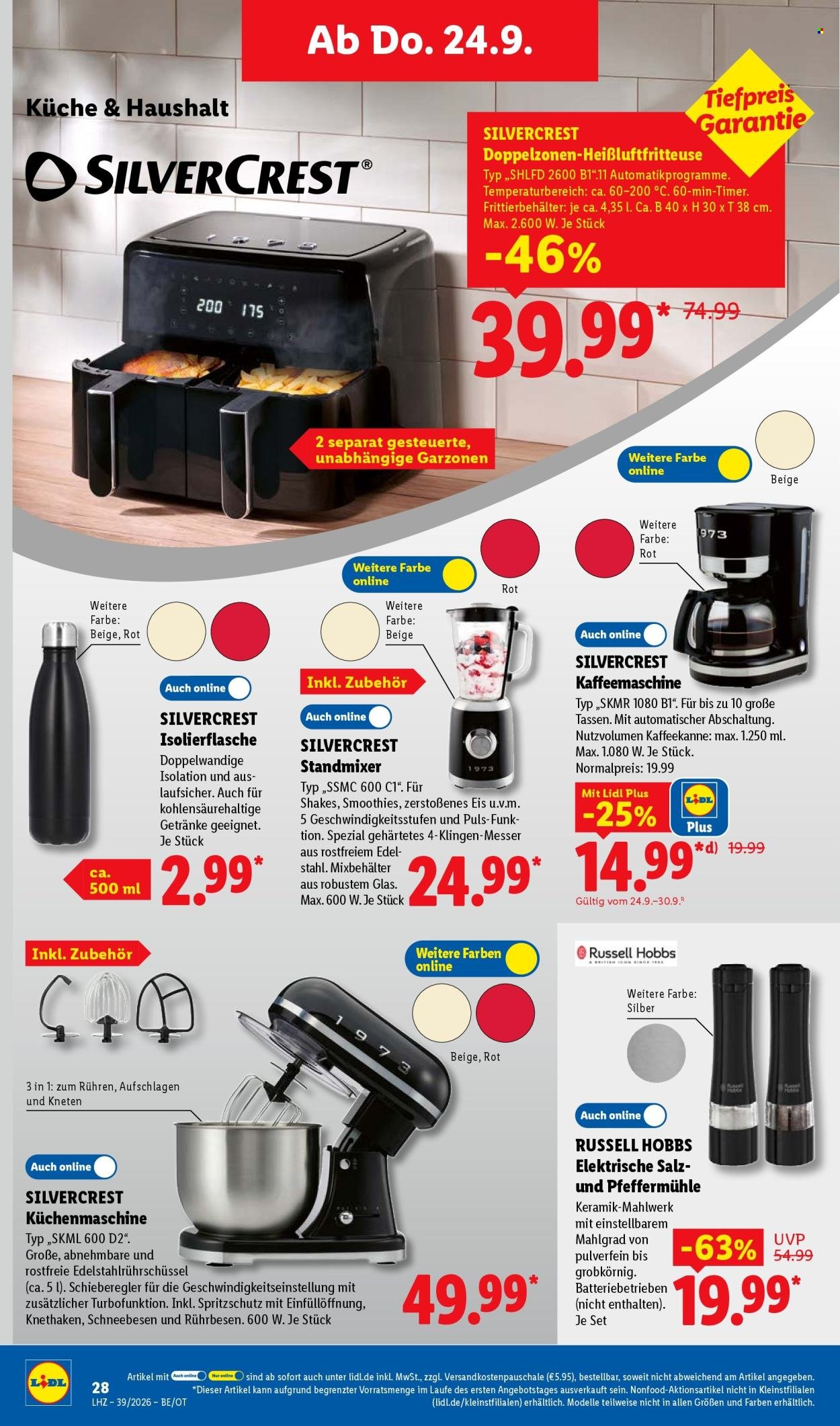 LIDL Prospekt - Ab Montag 21.09.2026